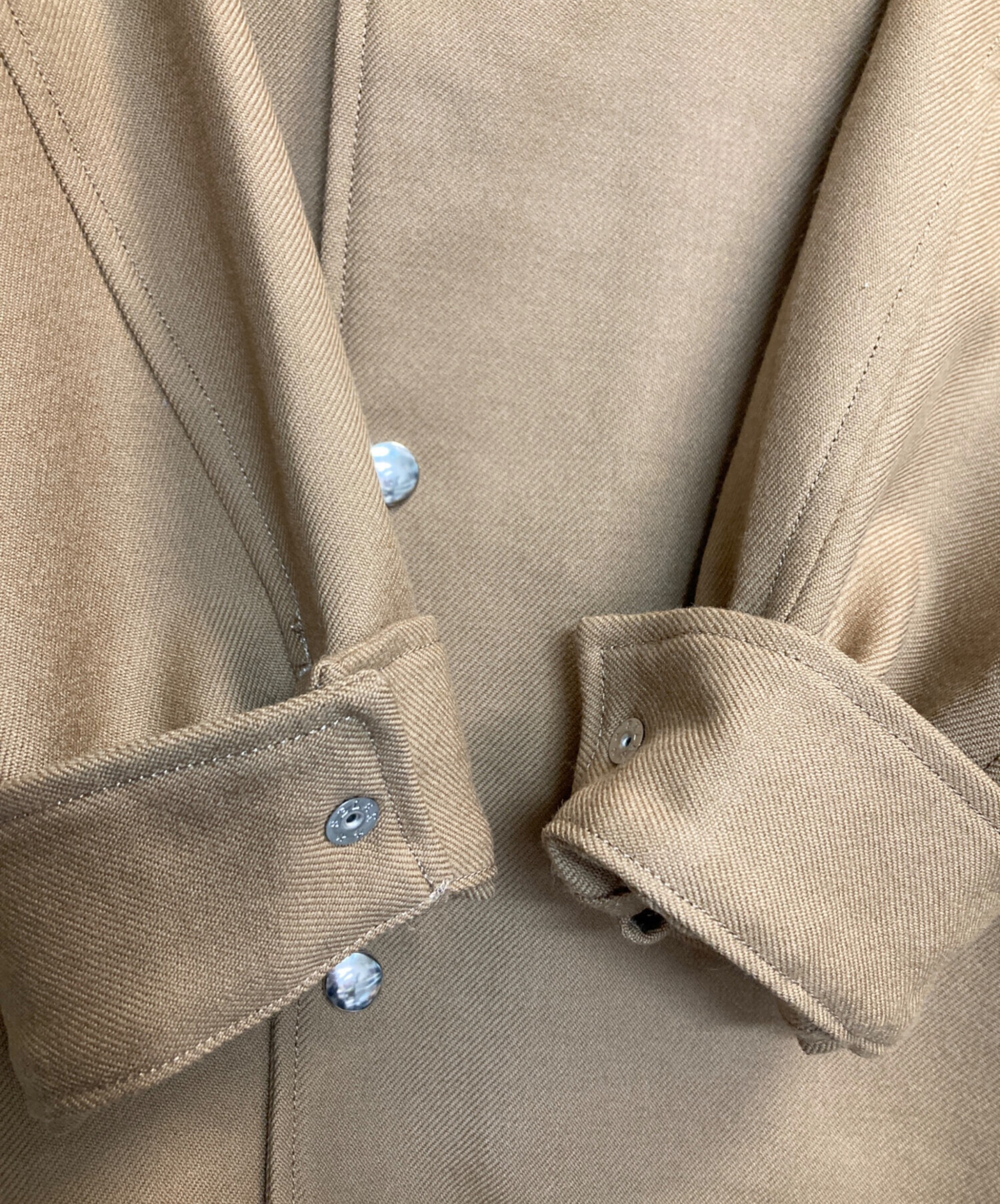中古・古着通販】SOPHNET. (ソフネット) COACH JACKET ベージュ サイズ