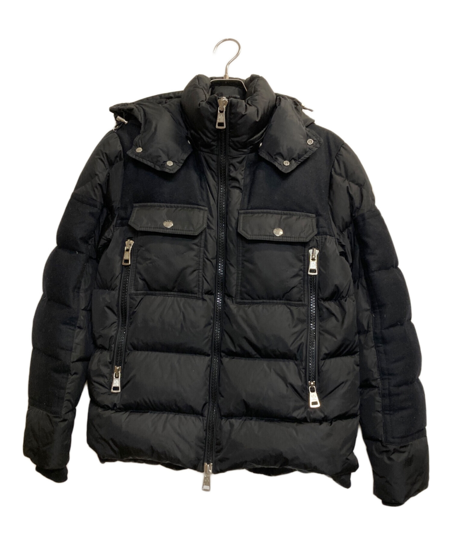 中古・古着通販】MONCLER (モンクレール) DIMIER/ウール切替ダウン 