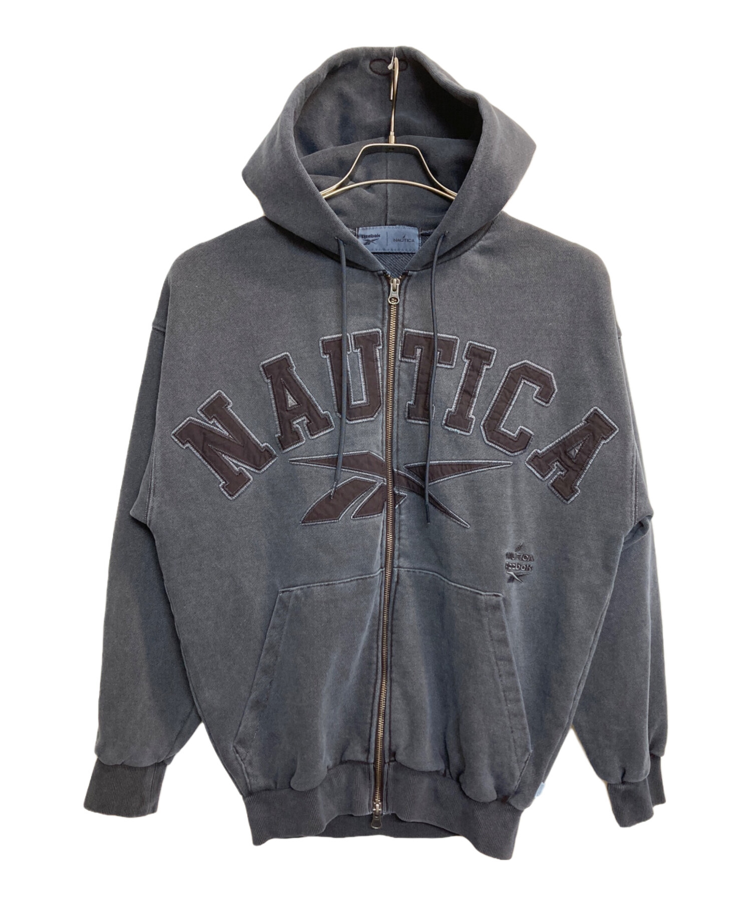 Nautica Reebok ジップアップパーカー グレー セール】Reebok × NAUTICA/リーボック × ノーティカ 【Exclusive