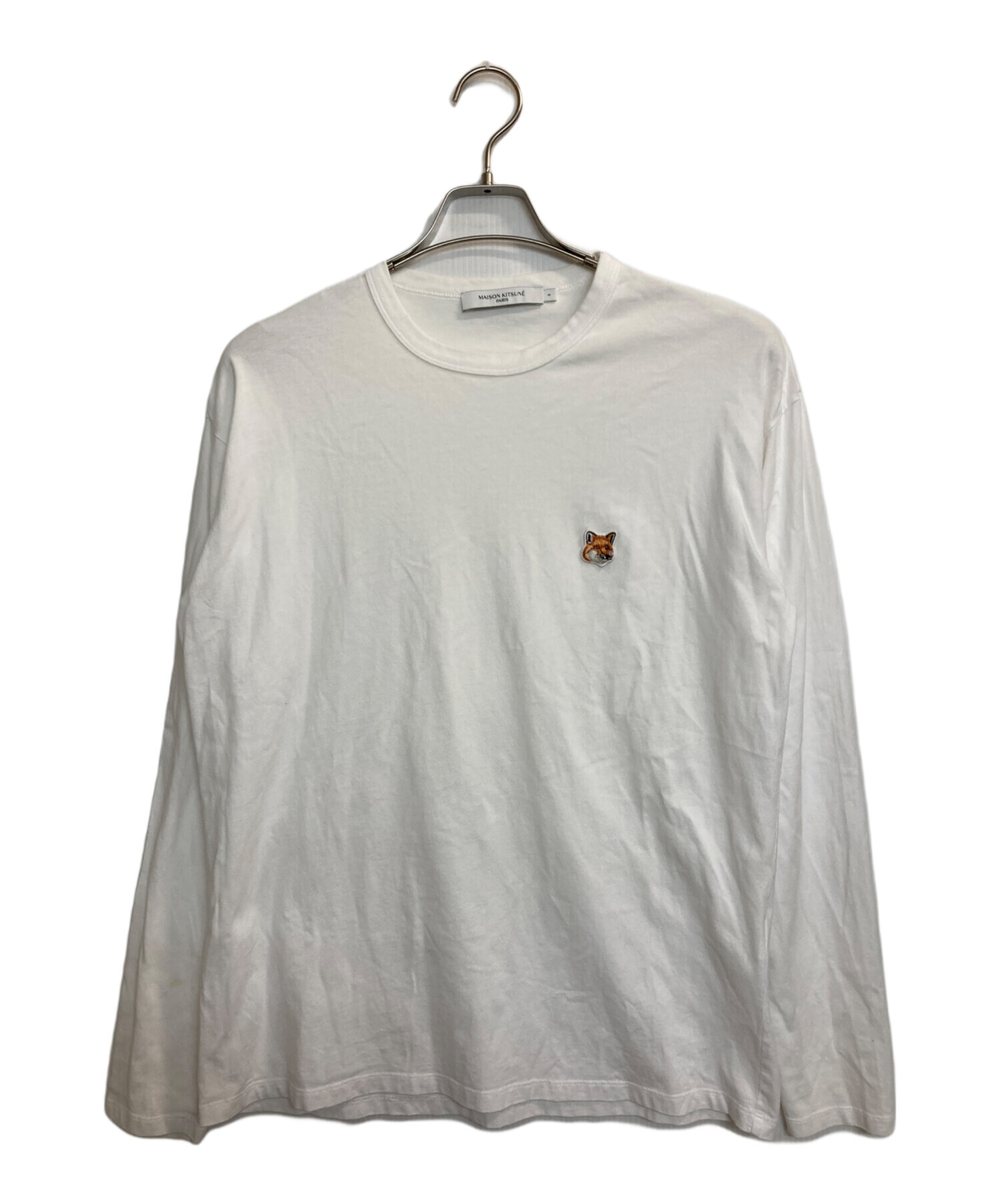 MAISON KITSUNE メゾンキツネ ノースリーブ M 白 【古着】【中古】【送料無料】 MAISON KITSUNE（メゾンキツネ）の古着・中古通販 | 【公式】RAGTAG
