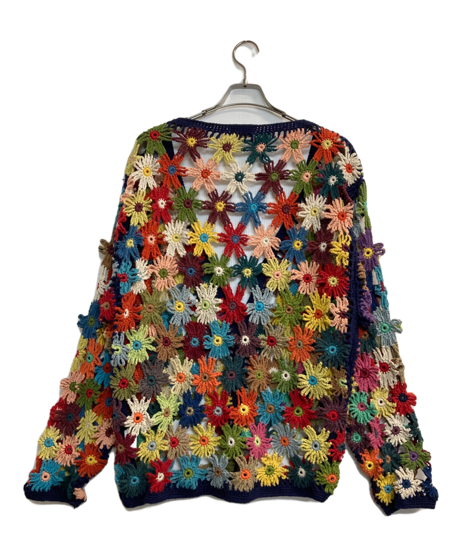 MacMahon Knitting Mills クロシェットカーディガン 中古・古着通販】Niche.MacMahon Knitting Mills (ニッチ マクマホン