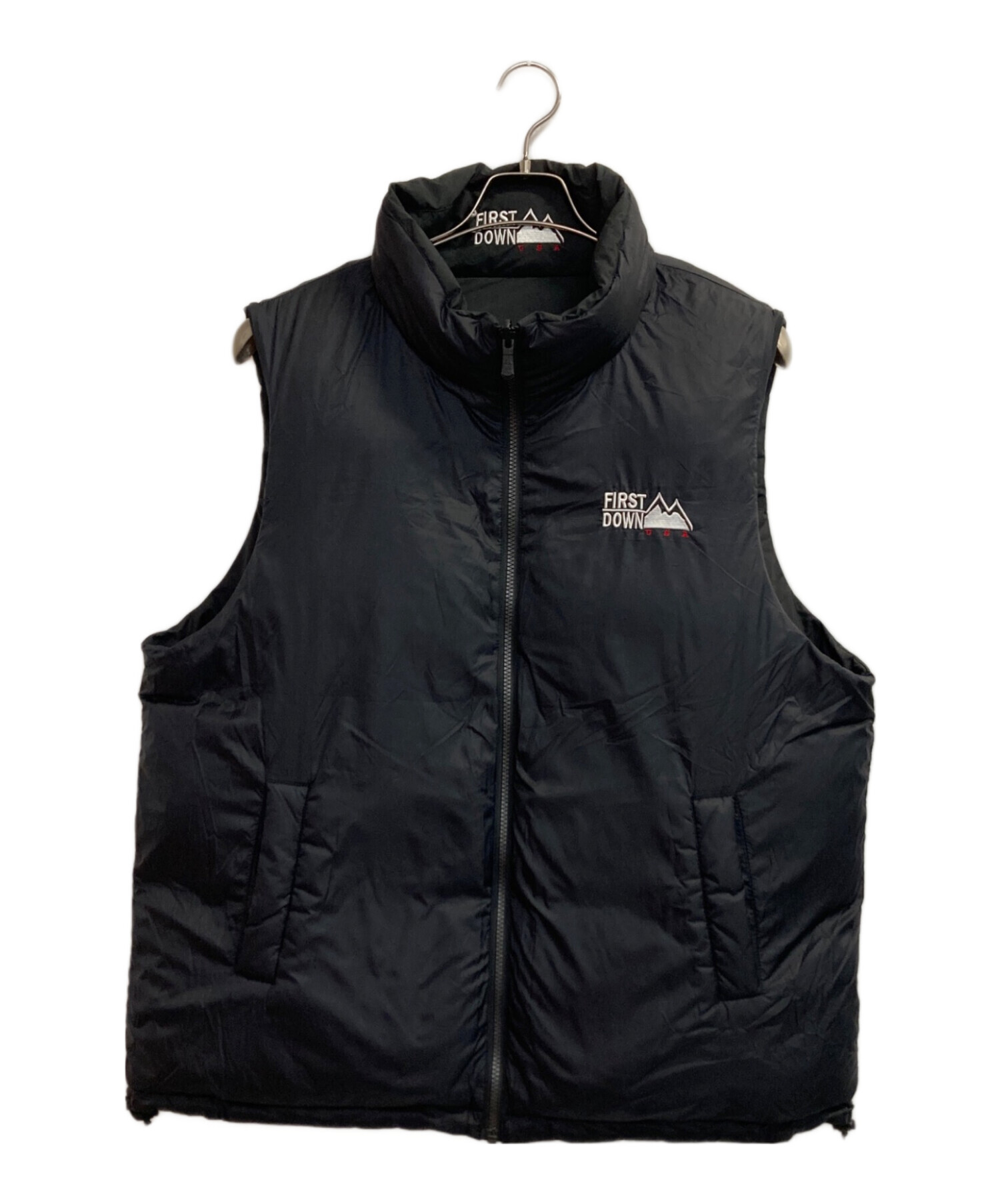 中古・古着通販】FIRST DOWN (ファーストダウン) リバーシブルダウン