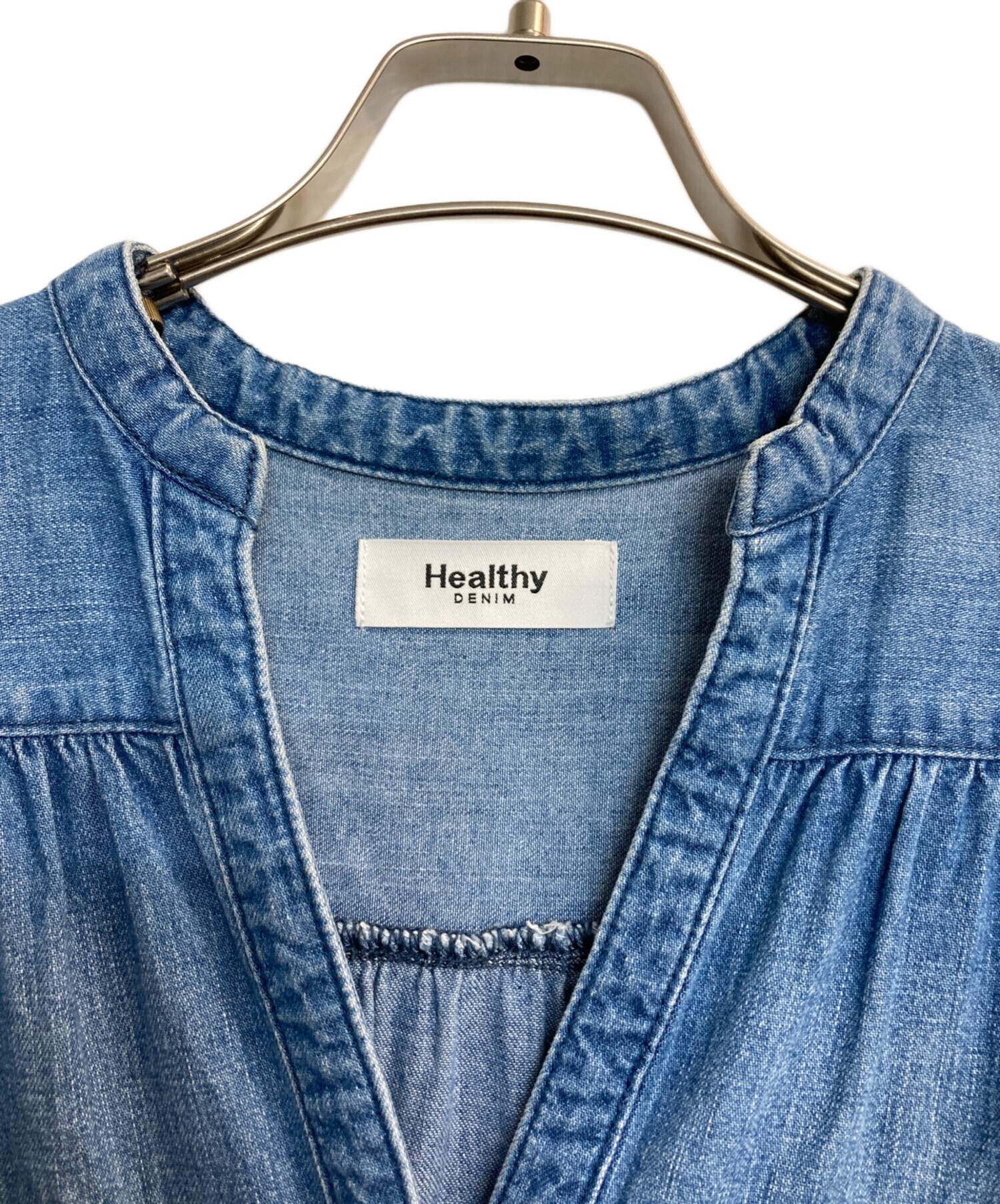 yoriデニムジレ タグ付き未使用 中古・古着通販】Healthy DENIM (ヘルシーデニム) Lychee デニム