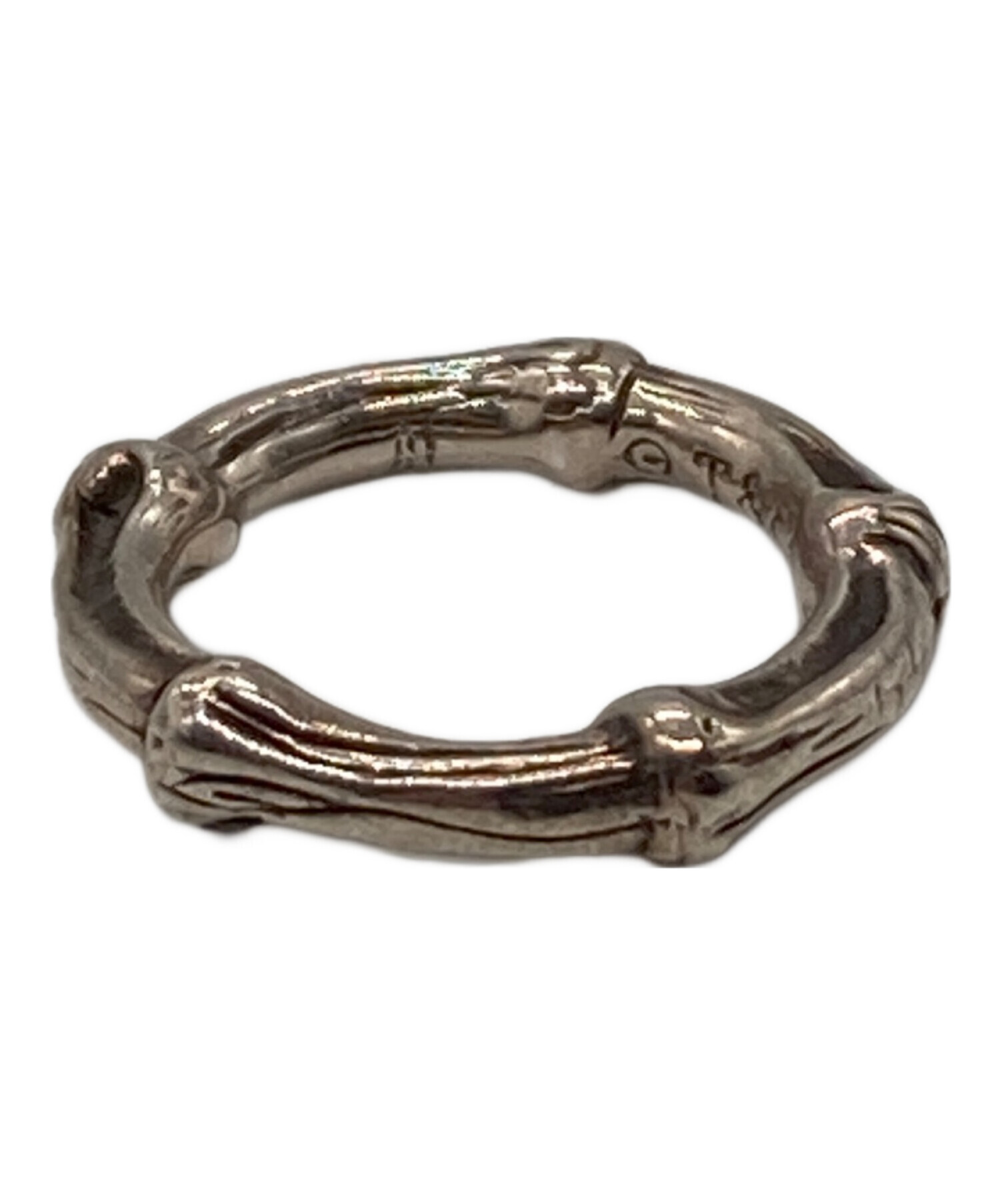 8号 TIFFANY & Co. バンブー リング シルバー 中古・古着通販】TIFFANY & Co. (ティファニー) 90s Bamboo Ring