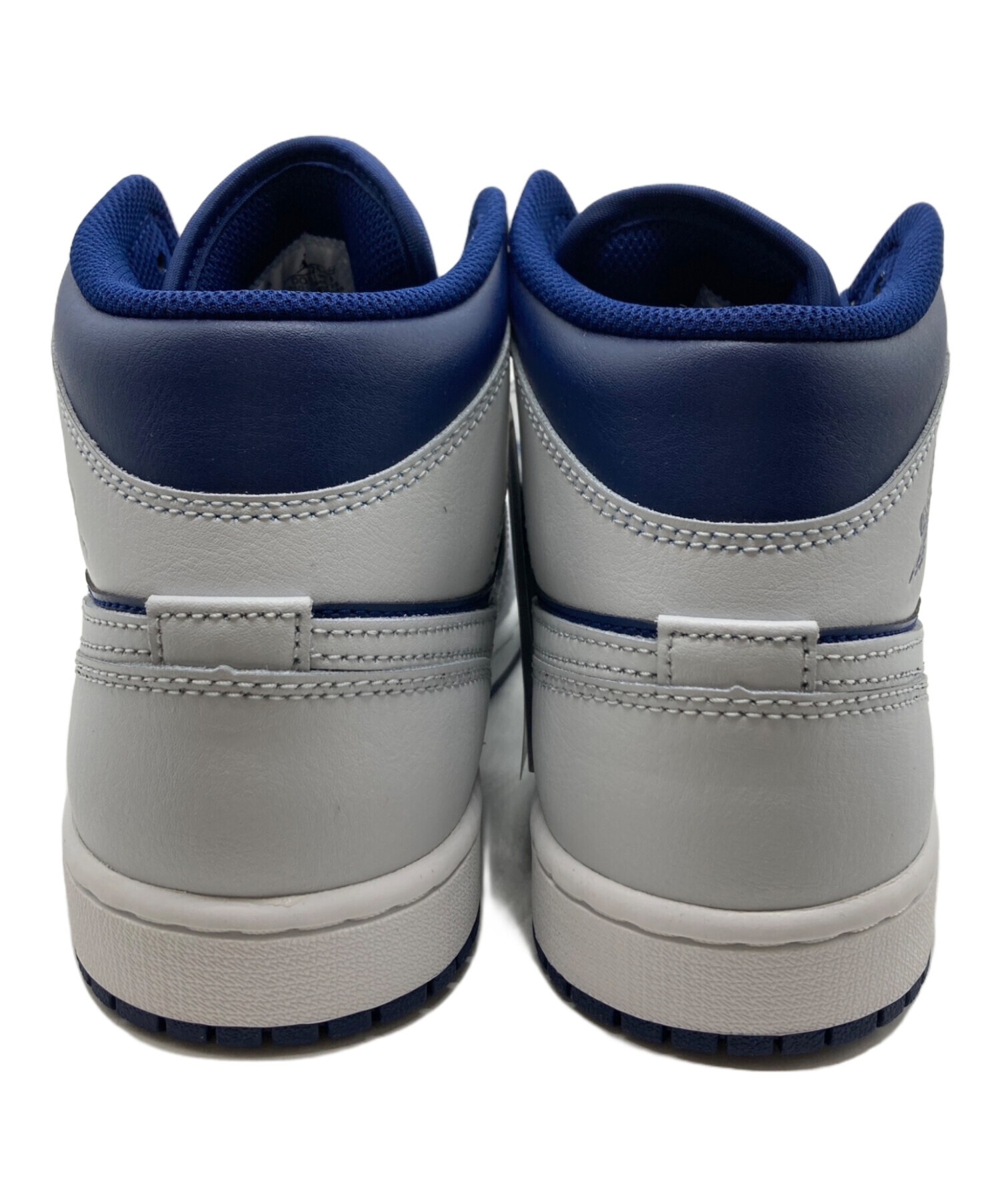 中古・古着通販】NIKE (ナイキ) AIR JORDAN 1 MID ブルー サイズ:27cm 