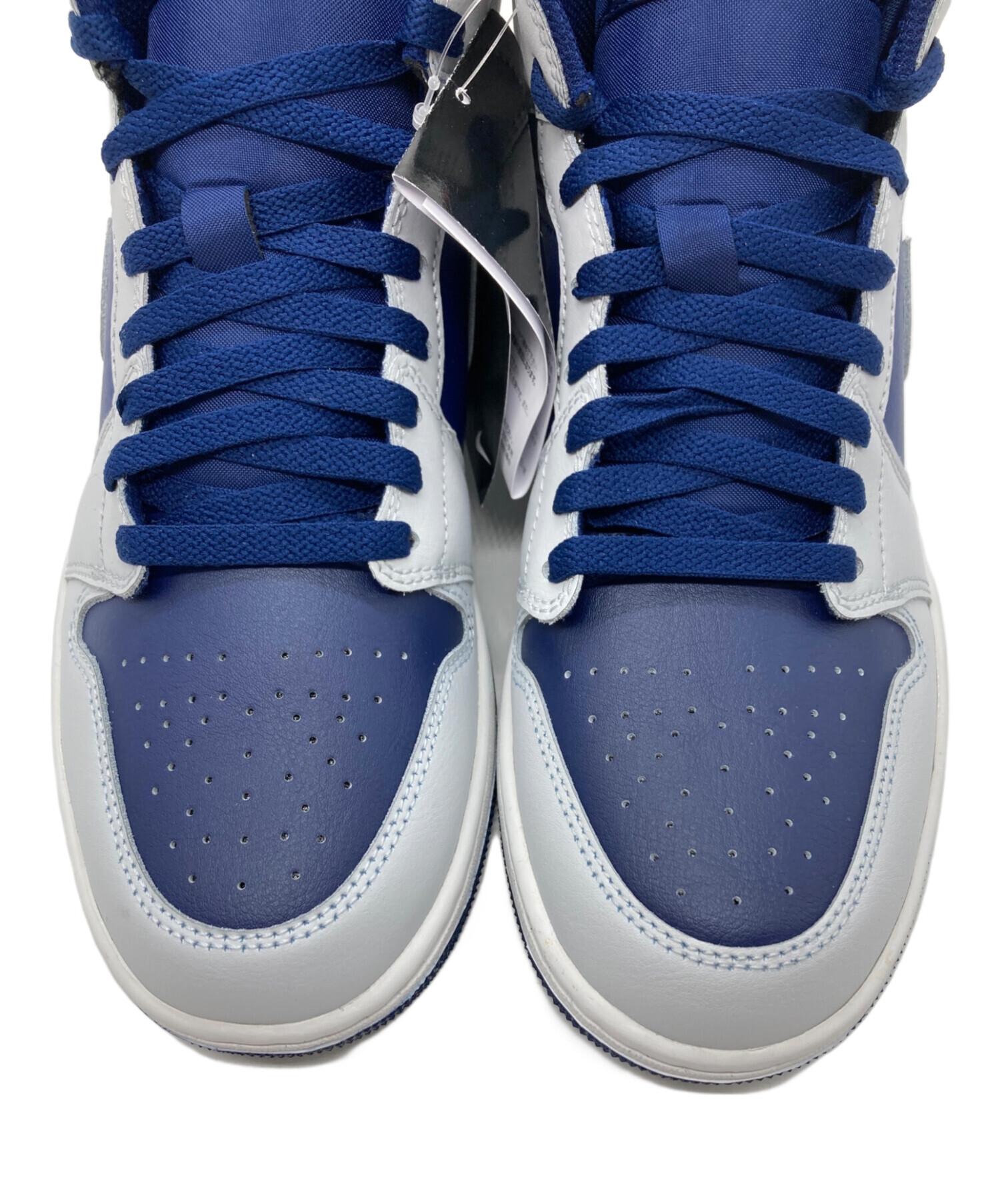 中古・古着通販】NIKE (ナイキ) AIR JORDAN 1 MID ブルー サイズ:26.5 