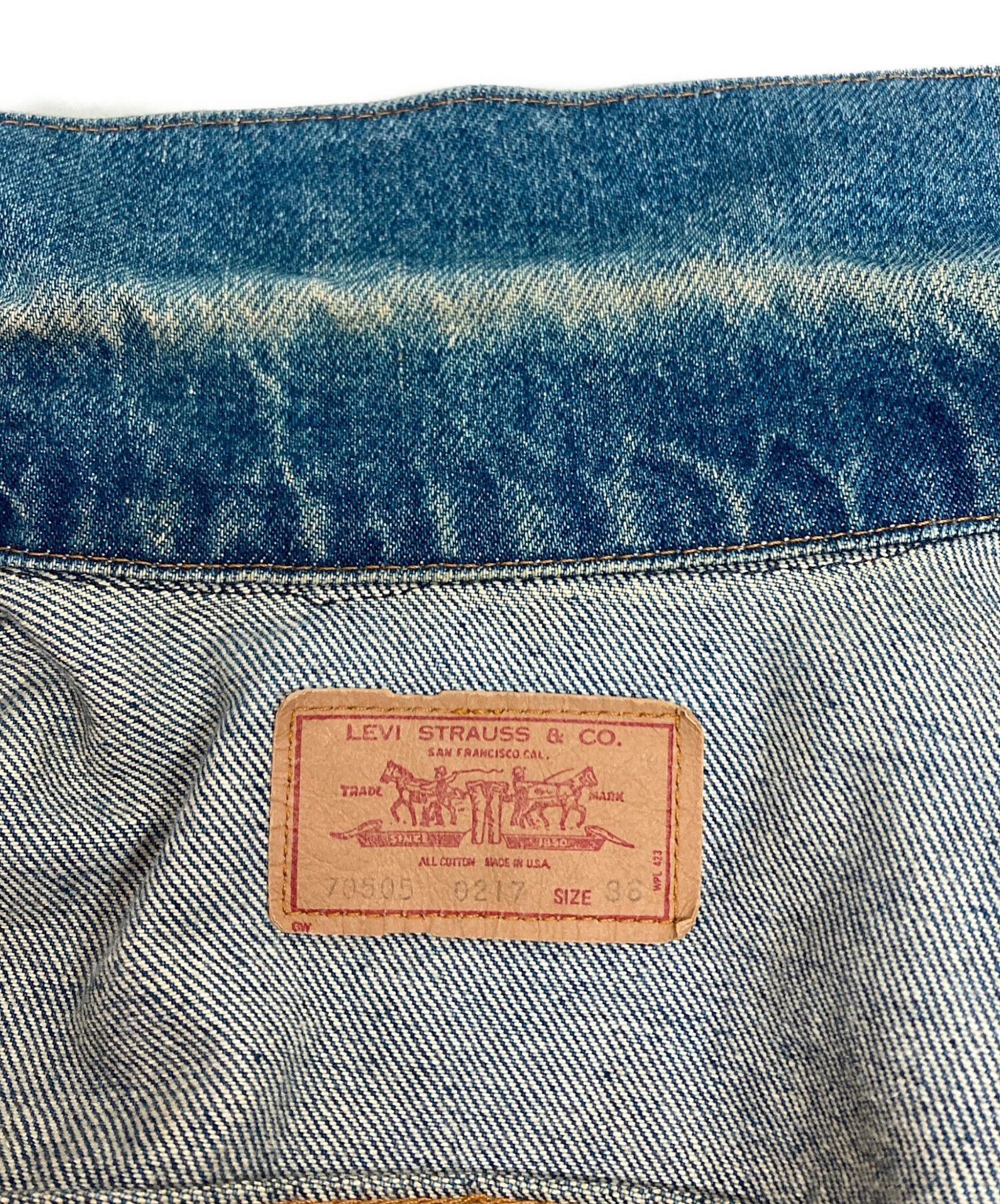 中古・古着通販】LEVI'S (リーバイス) 70s 4th denim jacket
