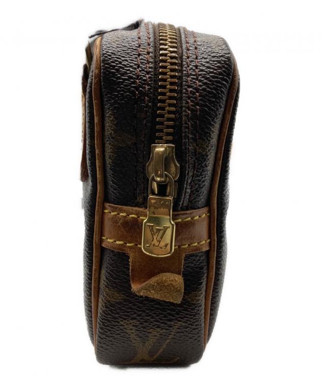 ルイ・ヴィトン ダークブラウン ポーチ　ジャンク品 中古・古着通販】LOUIS VUITTON (ルイ ヴィトン) ショルダーポーチ