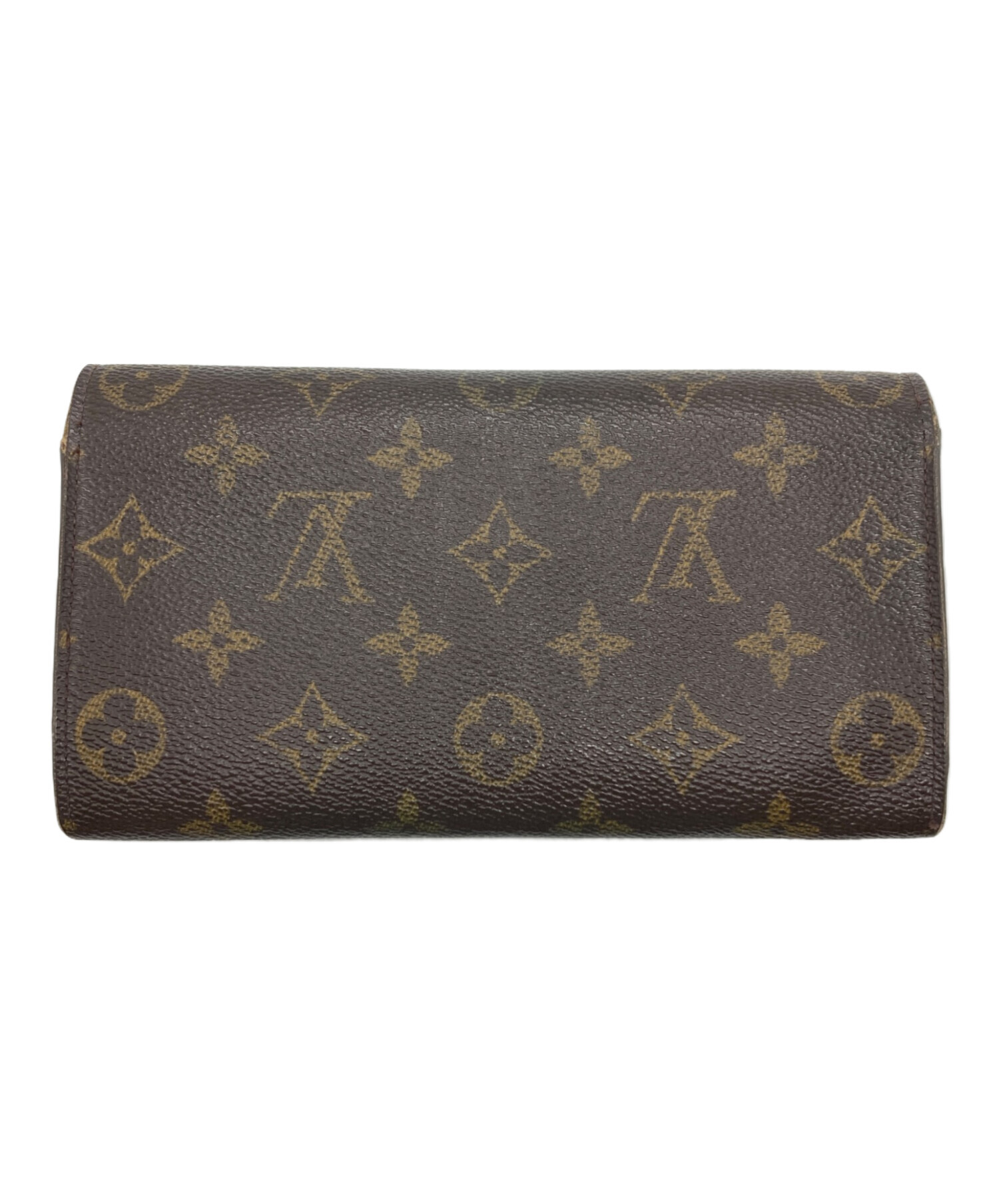 中古・古着通販】LOUIS VUITTON (ルイ ヴィトン) 長財布 ブラウン 