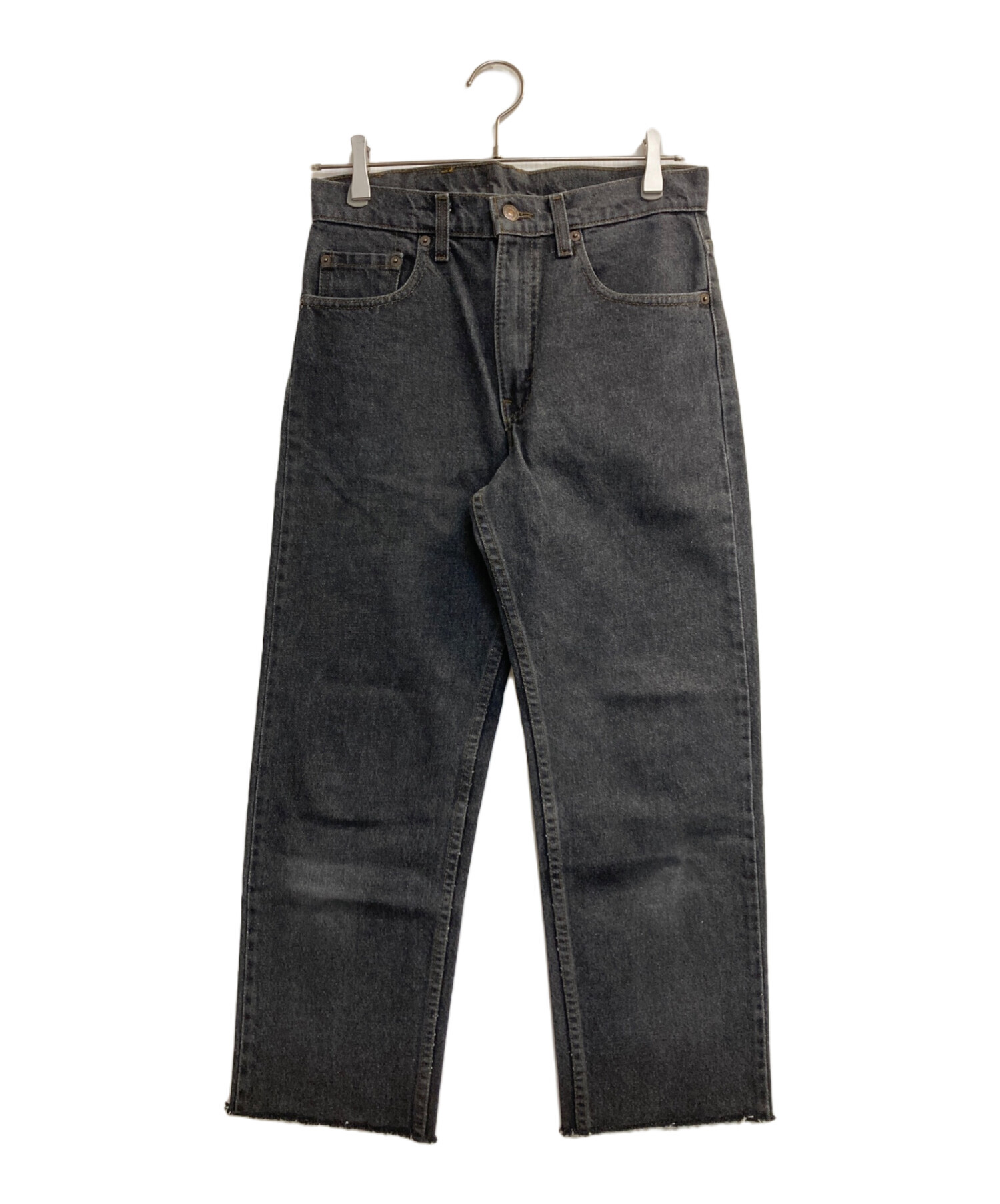 中古・古着通販】LEVI'S (リーバイス) 90s 先染めブラックデニムパンツ
