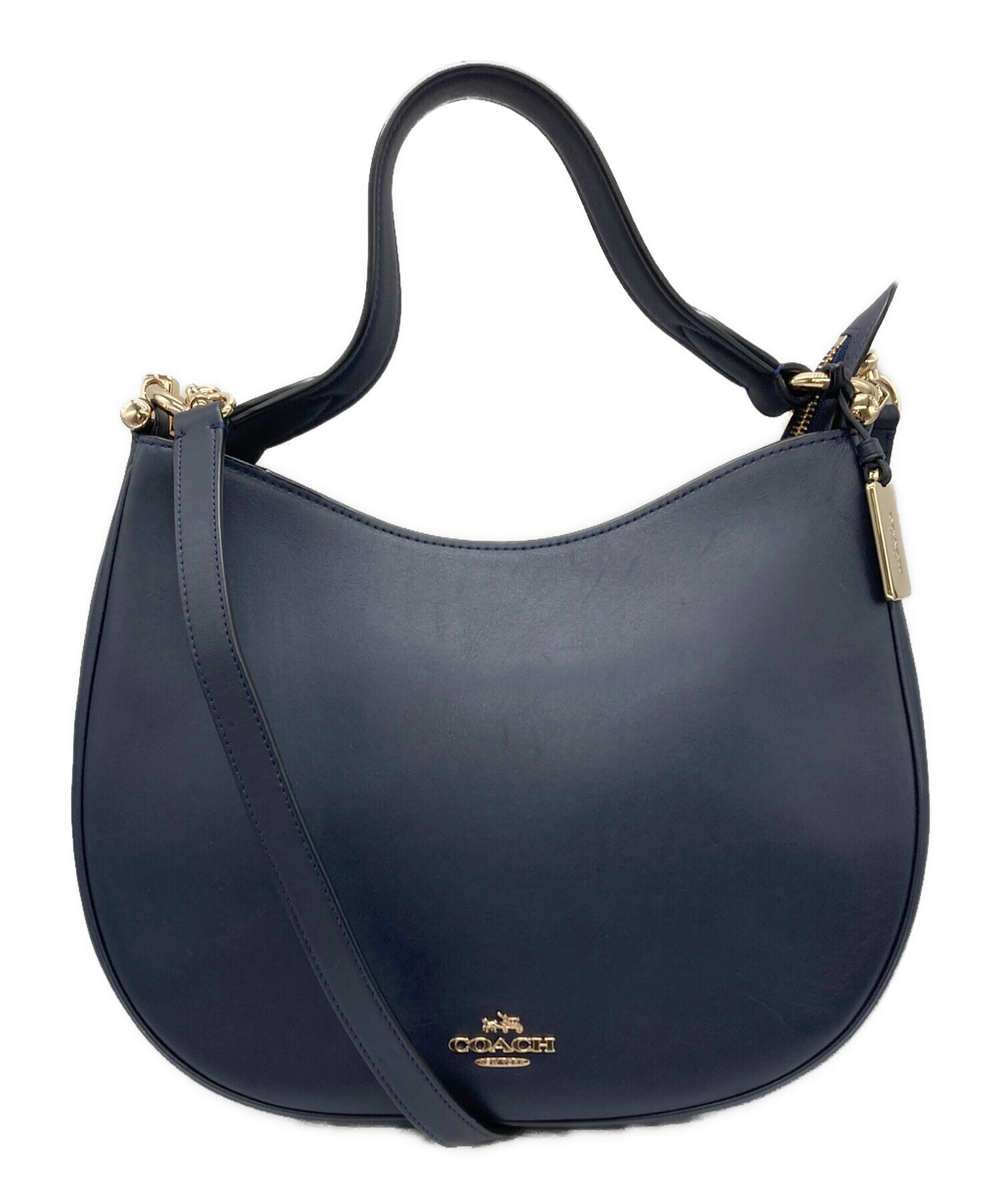 中古・古着通販】COACH (コーチ) ノマドクロスボディー ネイビー