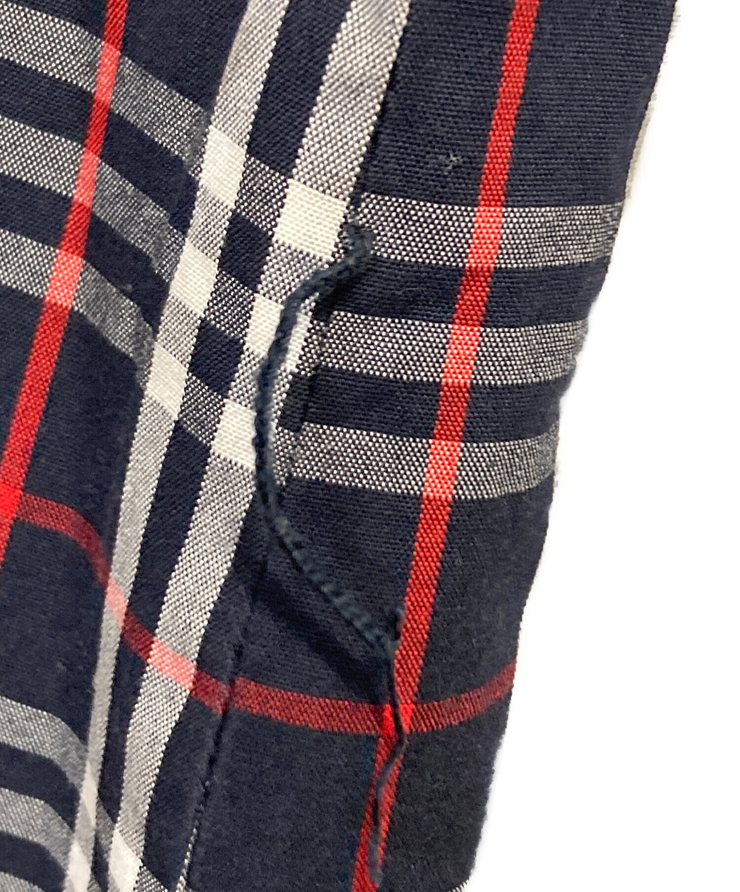 美品　激レア　Burberry's バーバリー　ネイビー　ロングシャツワンピース 中古・古着通販】Burberry's (バーバリーズ) ベルト付シャツワンピース
