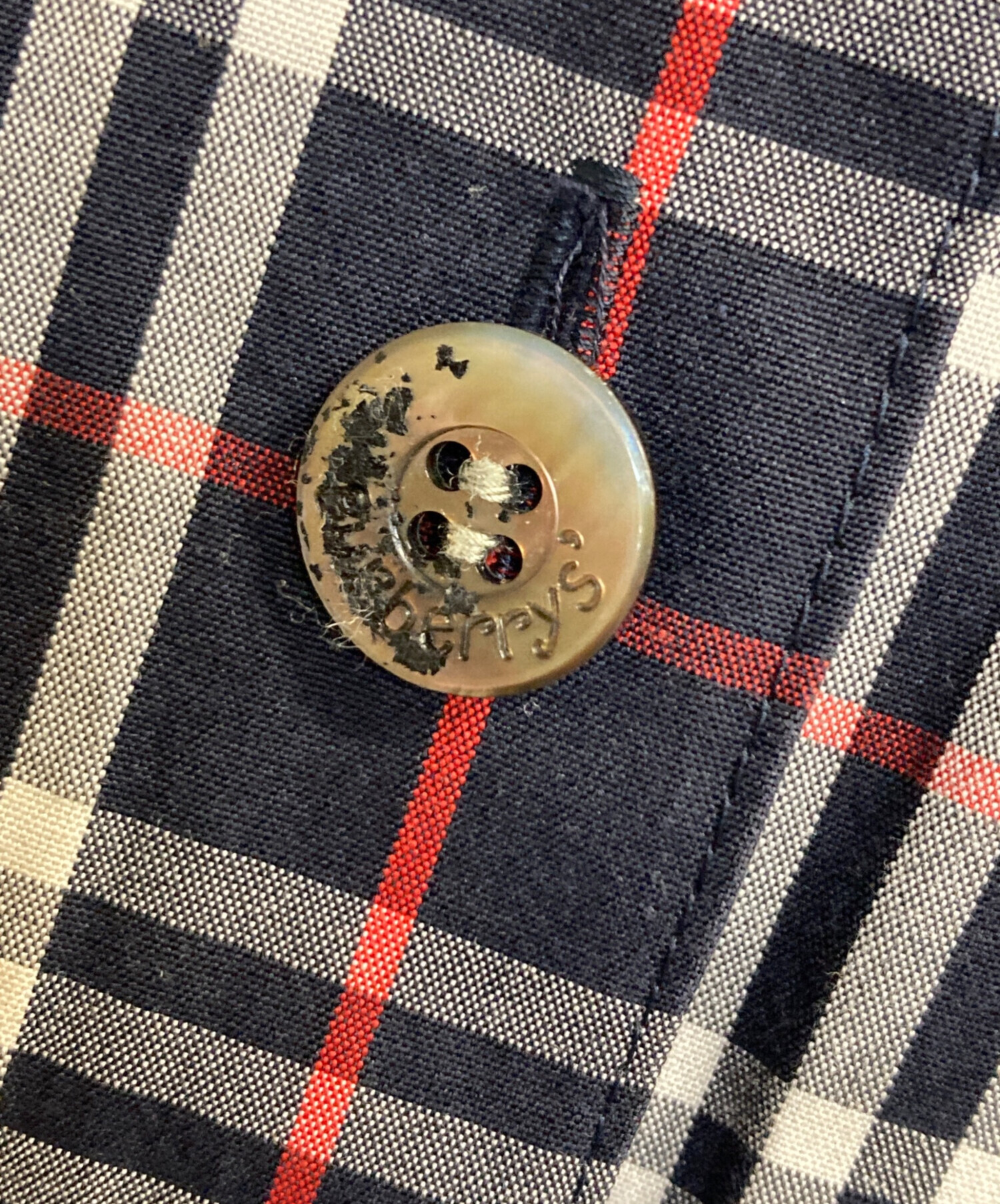 中古・古着通販】Burberry's (バーバリーズ) ベルト付シャツワンピース