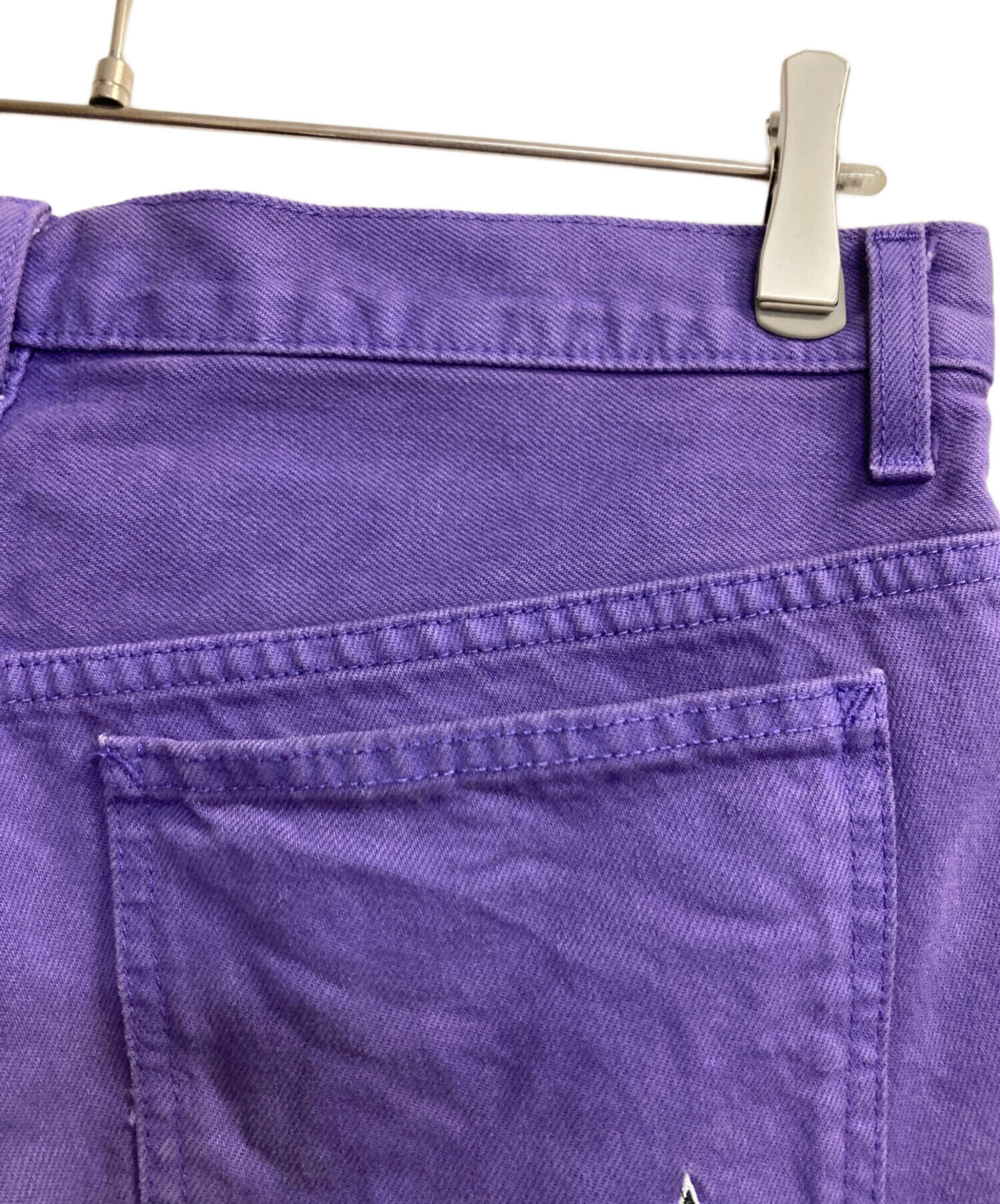 中古・古着通販】SUPREME (シュプリーム) Washed Denim Short パープル