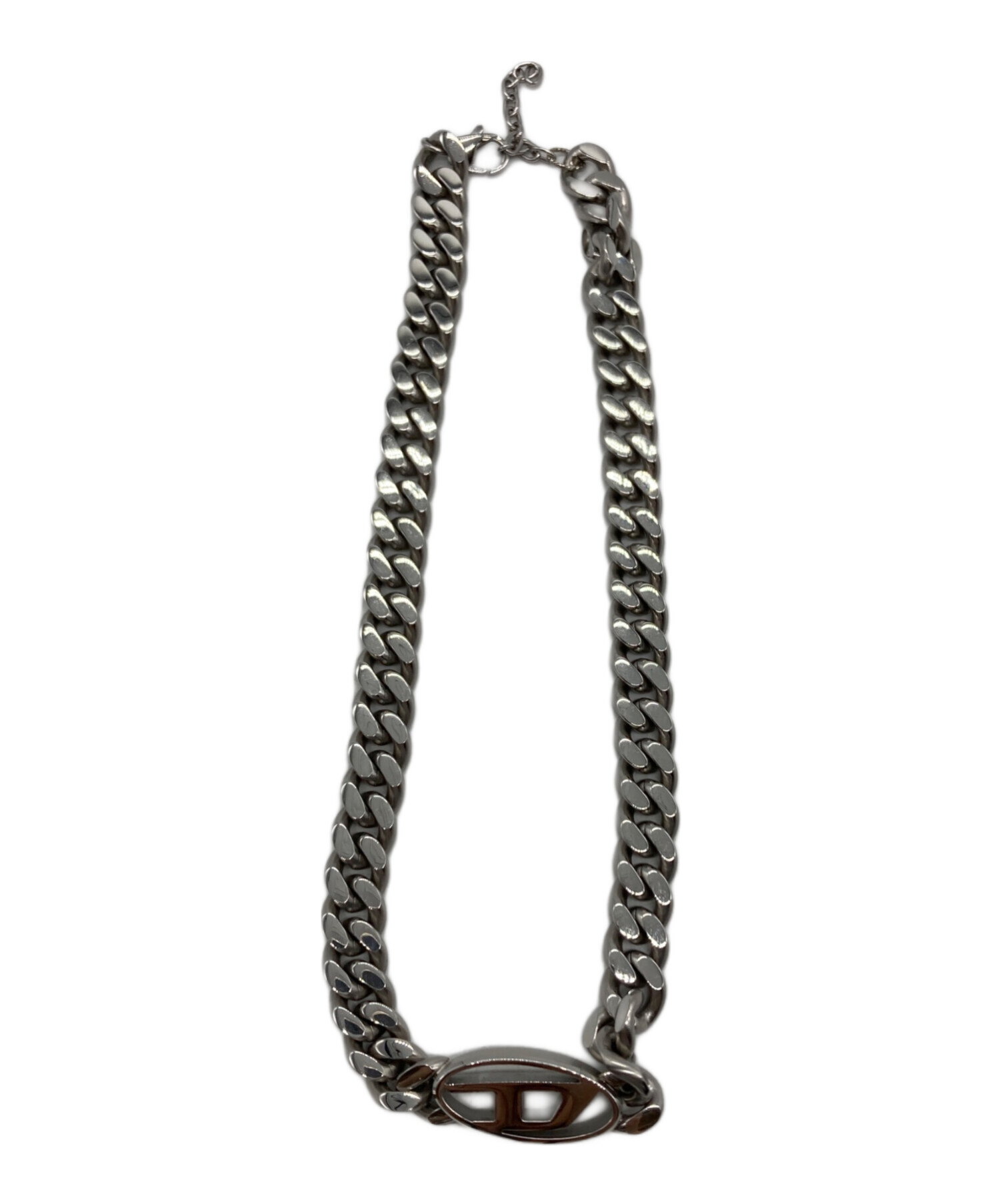 中古・古着通販】DIESEL (ディーゼル) ロゴチェーンネックレス
