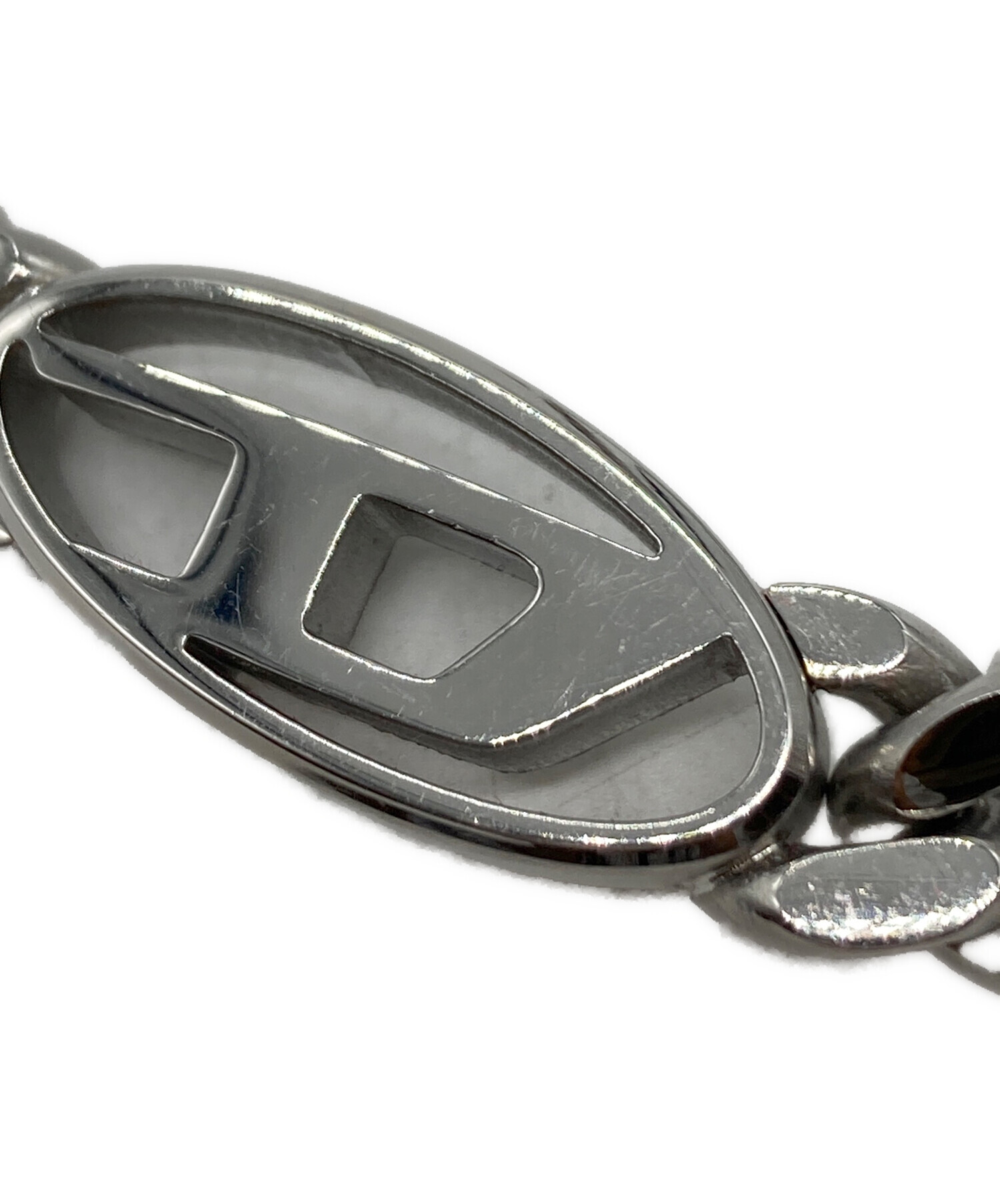 中古・古着通販】DIESEL (ディーゼル) ロゴチェーンネックレス