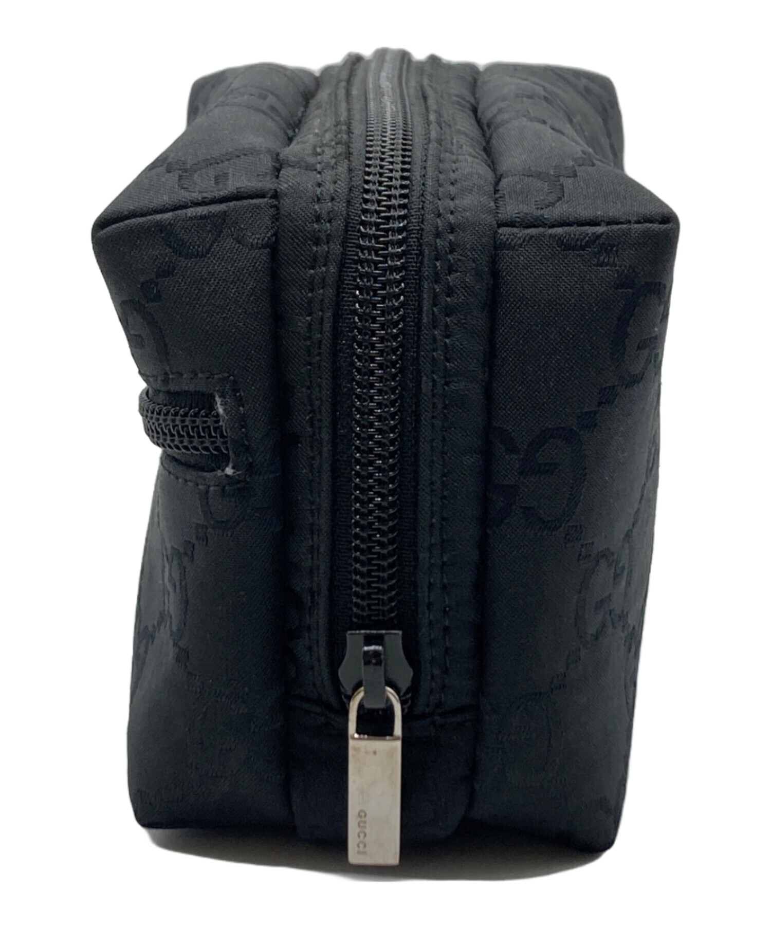 【used】GUCCI ミニポーチ 中古・古着通販】GUCCI (グッチ) ミニポーチ ブラック｜ブランド・古着