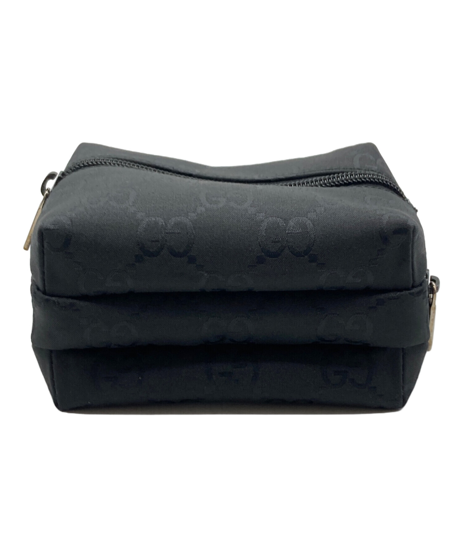 【used】GUCCI ミニポーチ 中古・古着通販】GUCCI (グッチ) ミニポーチ ブラック｜ブランド・古着