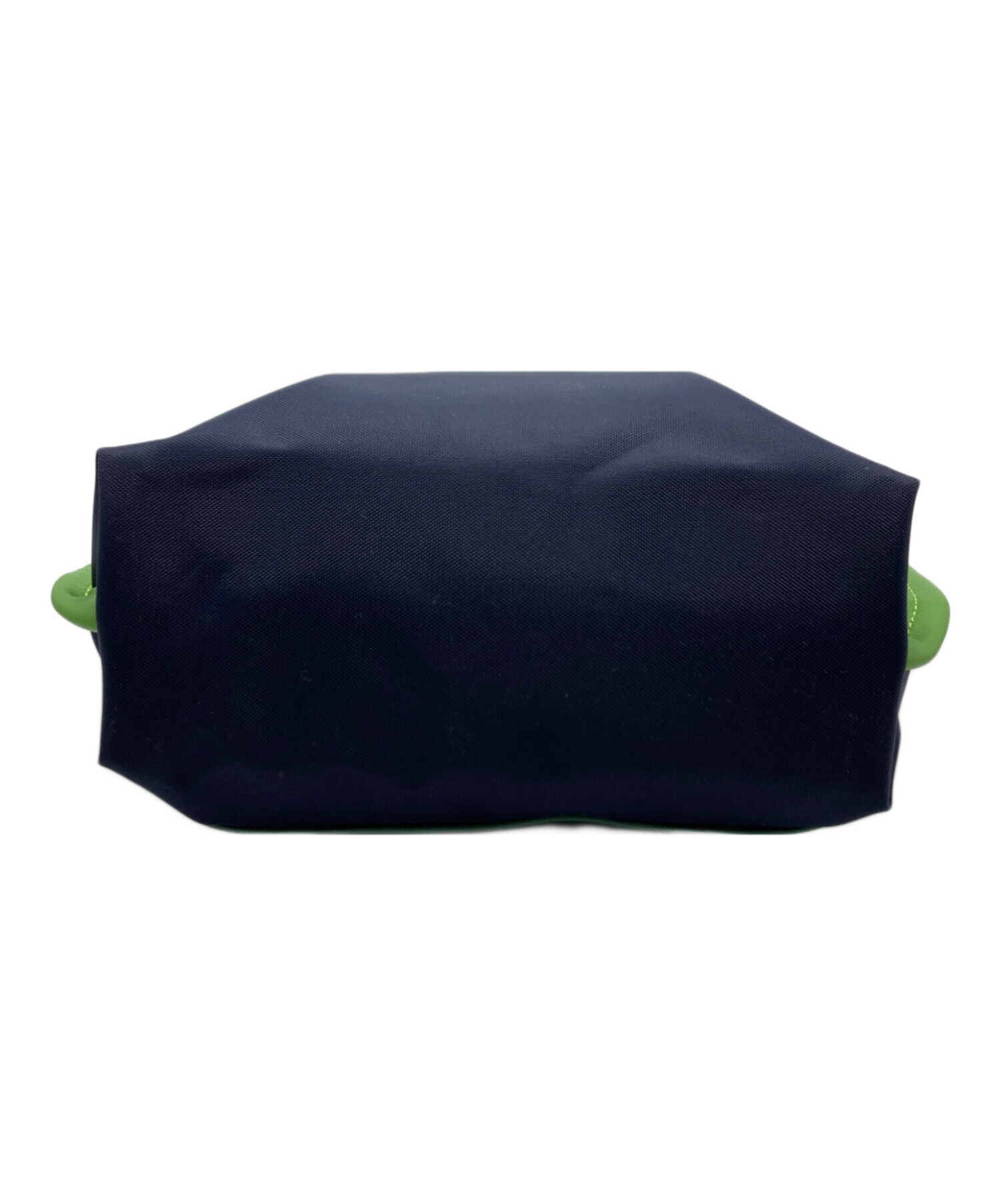 中古・古着通販】LONGCHAMP (ロンシャン) レザー切替ショルダーバッグ