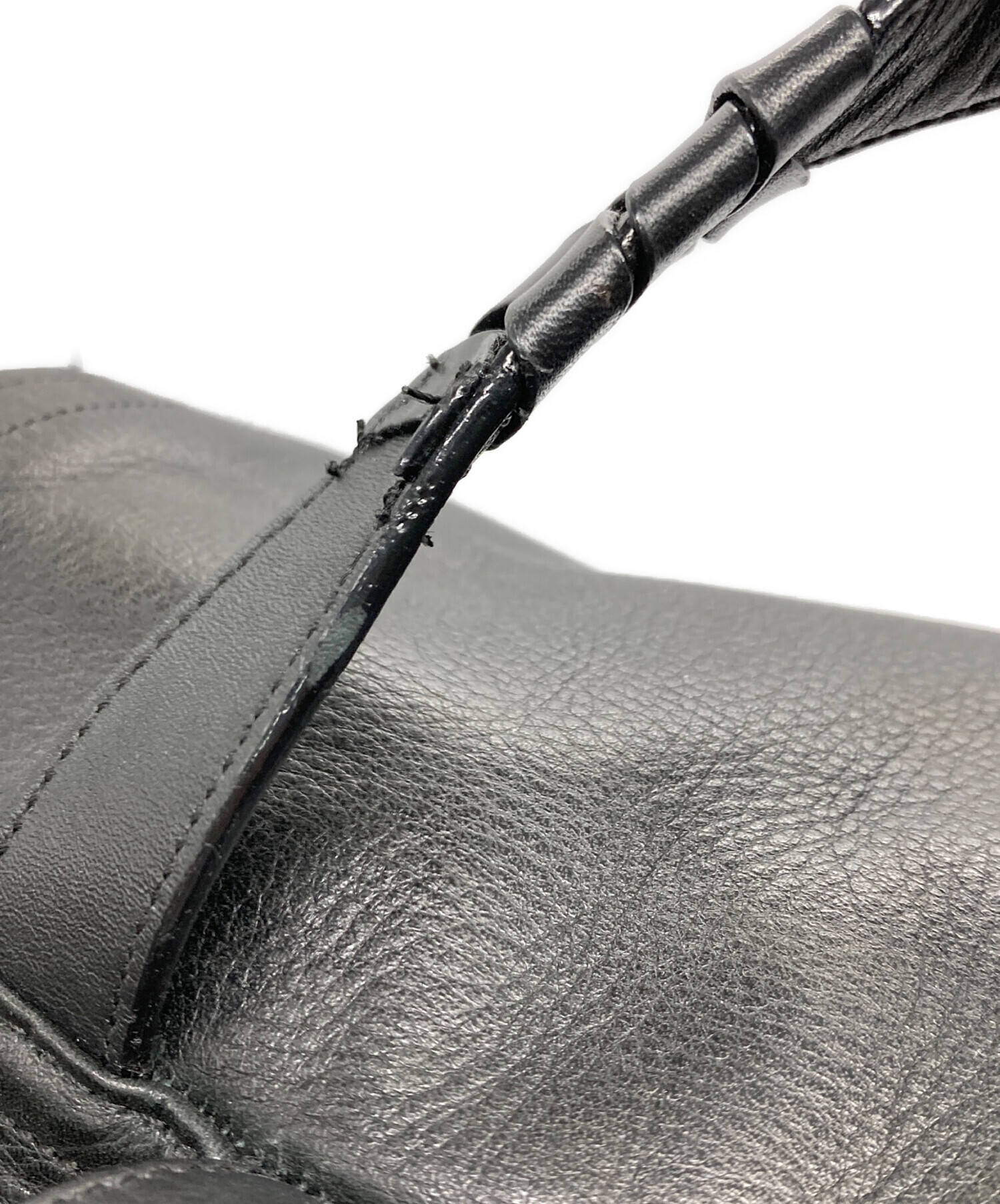 中古・古着通販】COLE HAAN (コールハーン) レザーリュック ブラック