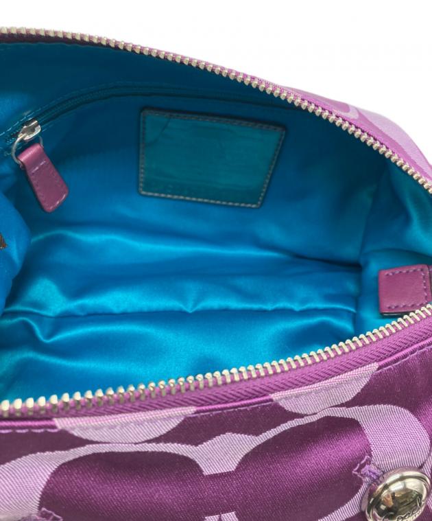 中古・古着通販】COACH (コーチ) シグネチャーショルダーバッグ