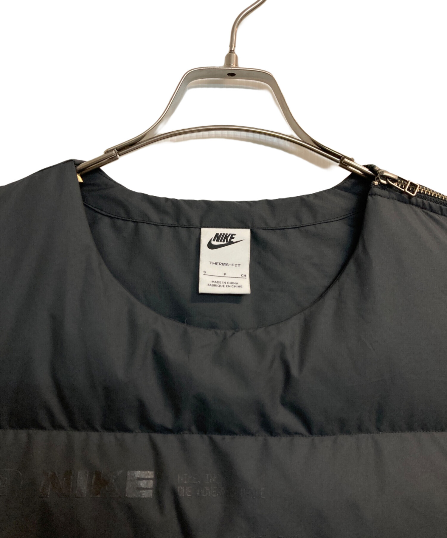 中古・古着通販】NIKE (ナイキ) Therma-FIT ダウンベスト ブラック