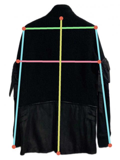 中古・古着通販】NUMBER (N)INE (ナンバーナイン) ドッキング再構築