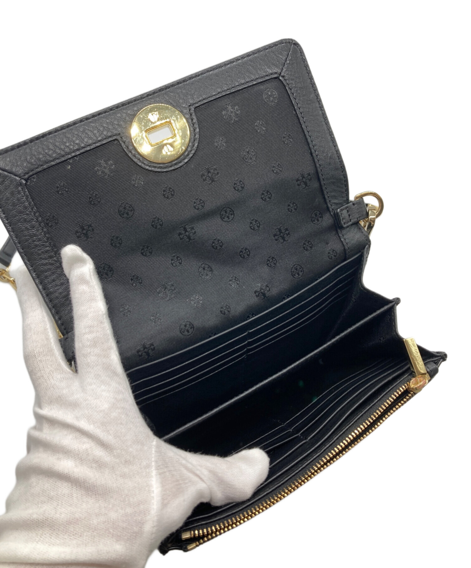 中古・古着通販】TORY BURCH (トリーバーチ) チェーンショルダーバッグ 