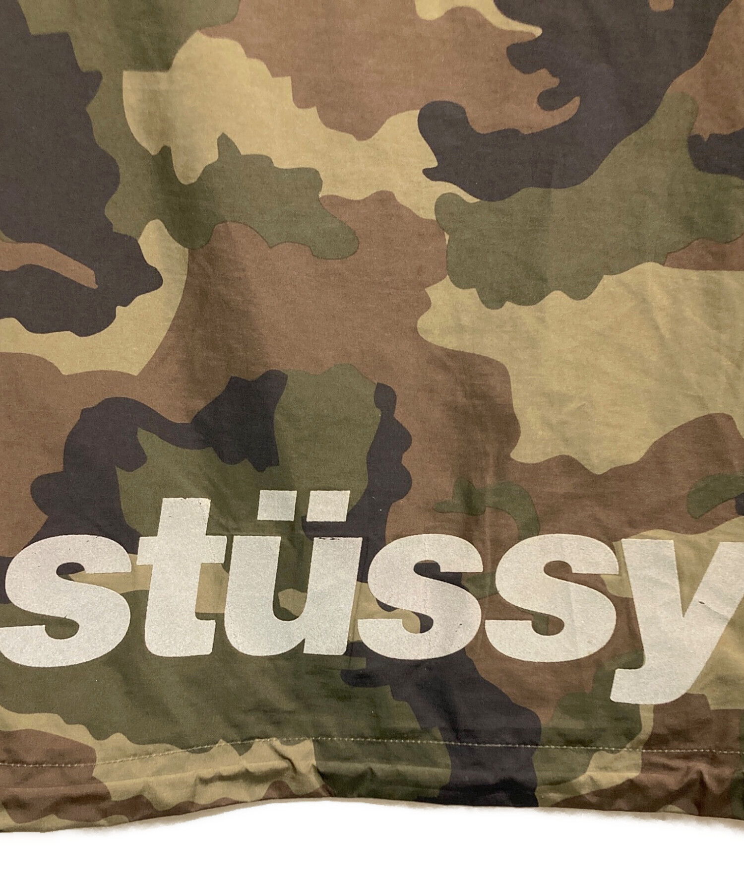 中古・古着通販】stussy (ステューシー) カモ柄ジップアップジャケット