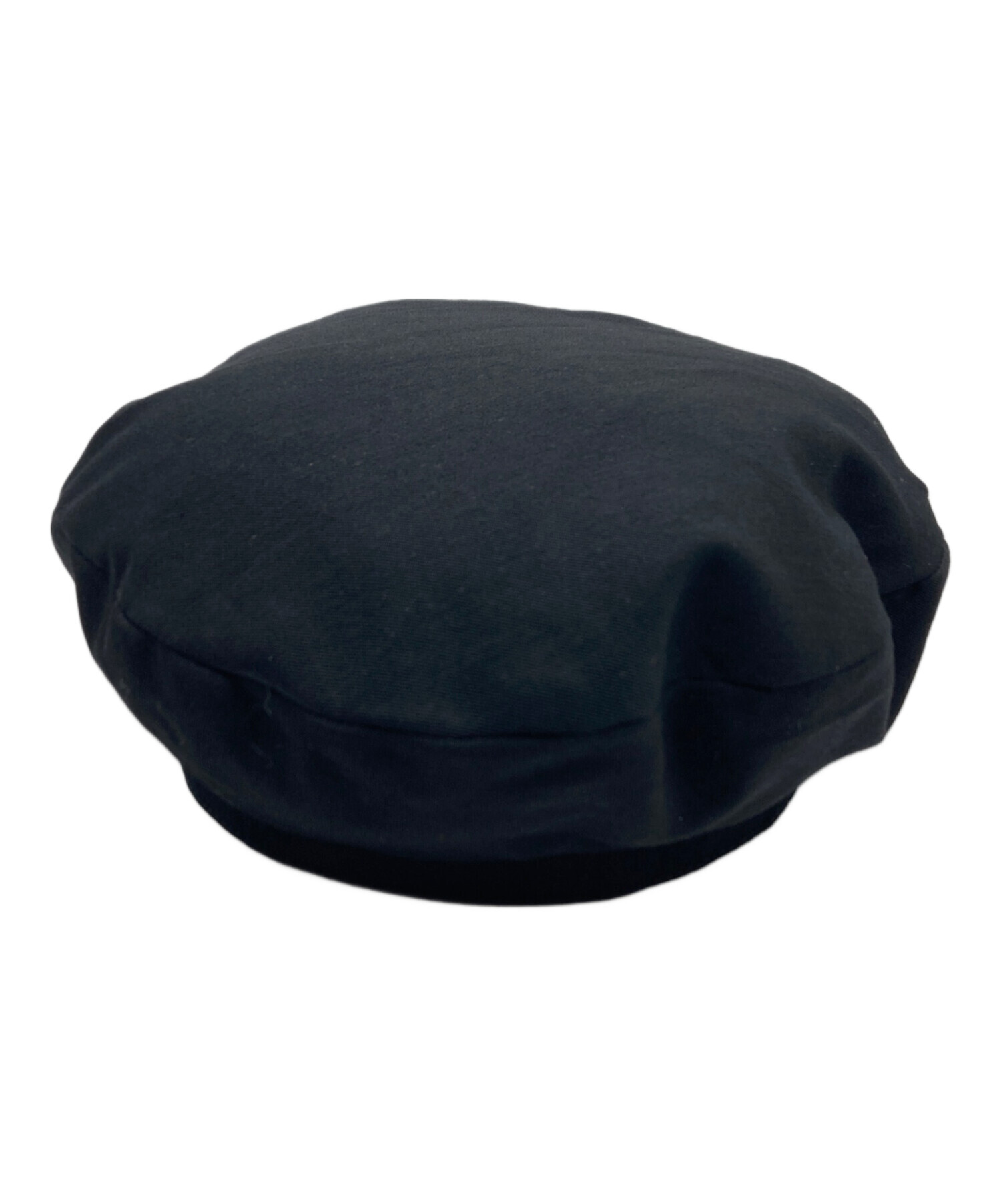 Yohji Yamamoto 黒 ベレー帽 100%ウール 中古・古着通販】yohji yamamoto+Noir (ヨウジヤマモトプリュス