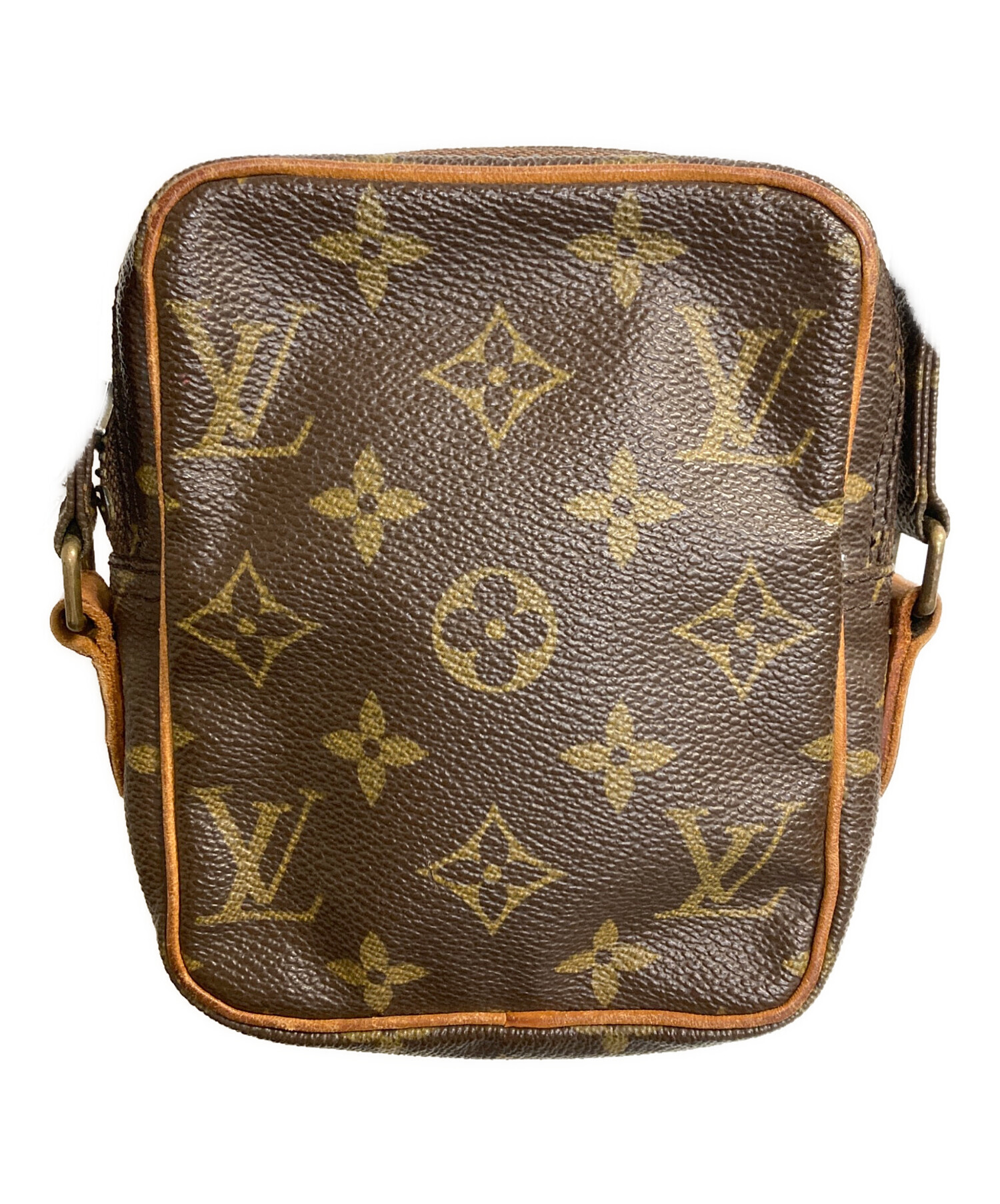 Louis Vuitton ミニショルダーバッグ ブラウン 中古・古着通販】LOUIS VUITTON (ルイ ヴィトン) ミニショルダーバッグ