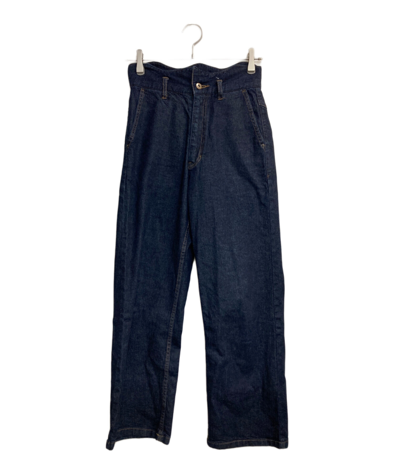 中古・古着通販】Eaphi (エフィ) WAVE DESIGN HIGH WAIST DENIM