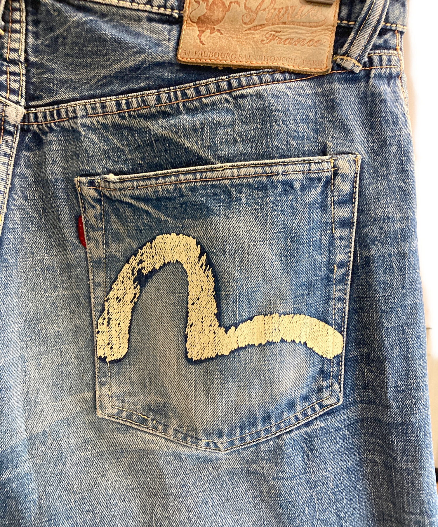 中古・古着通販】EVISU (エヴィス) デニムパンツ インディゴ サイズ:91 
