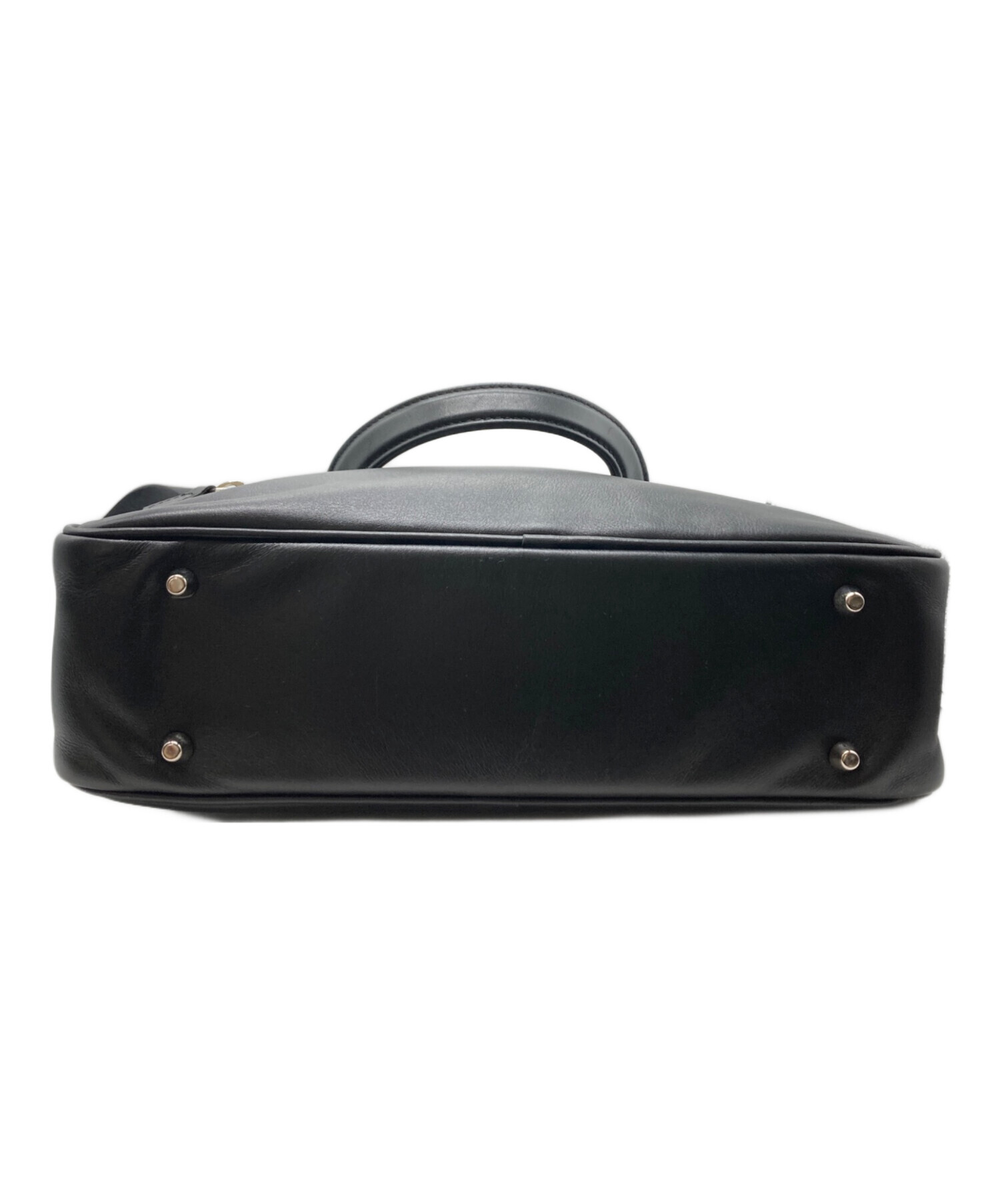【美品】  JACQUES LE CORRE / ジャックルコー | レザー ジップ 2way スクエア ショルダーバッグ | ブラック | レディース goldie 新宿店】新たなスタート！日本生産コレクション＆エナメル
