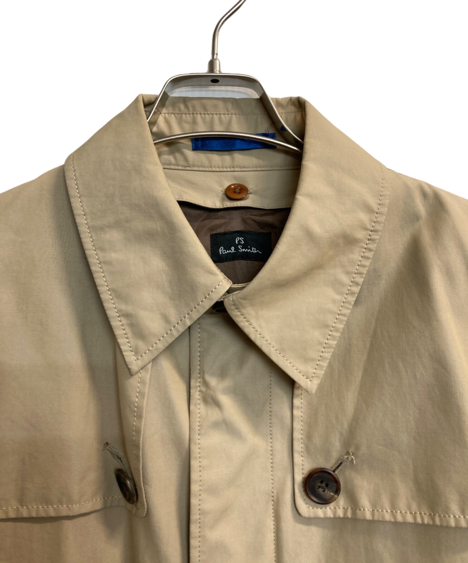 PS Paul Smith トレンチコート ライナー付 ベージュ M メンズ 中古・古着通販】Paul Smith (ポールスミス) ライナー付コート