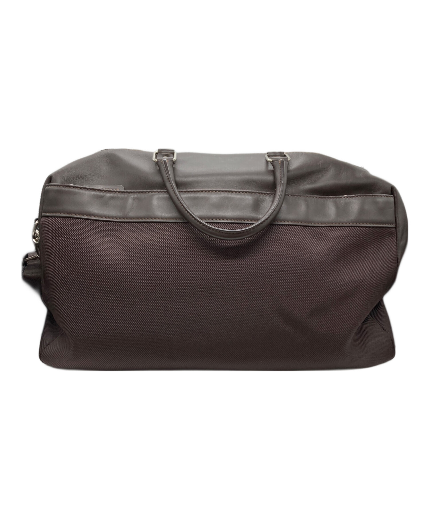 中古・古着通販】BURBERRY (バーバリー) ナイロン×レザー2WAYボストン