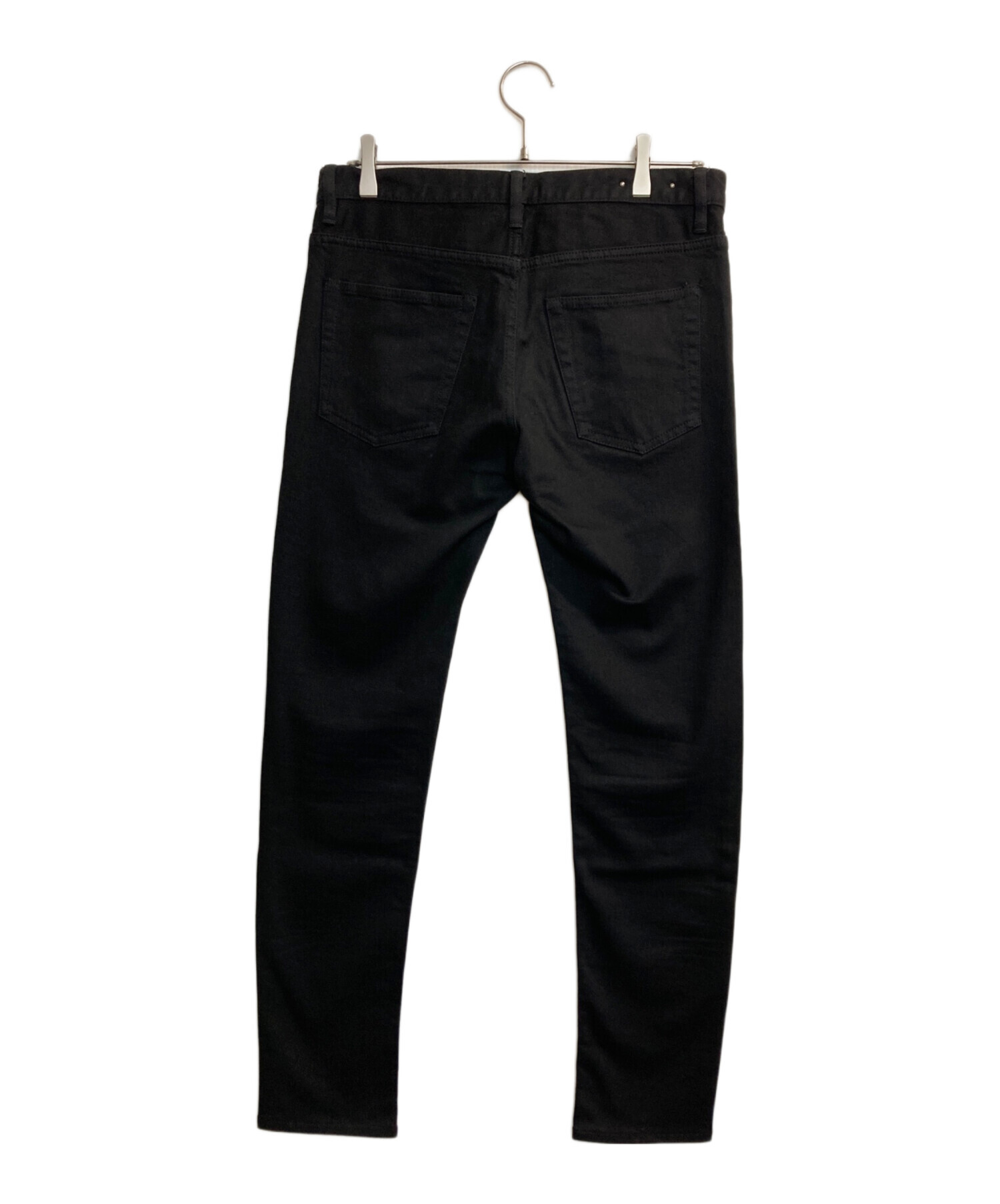 MINEDENIM スキニーデニム ブラックストレッチ　マインデニム　サイズ7 中古・古着通販】MINEDENIM (マインデニム) ストレッチスキニーデニム