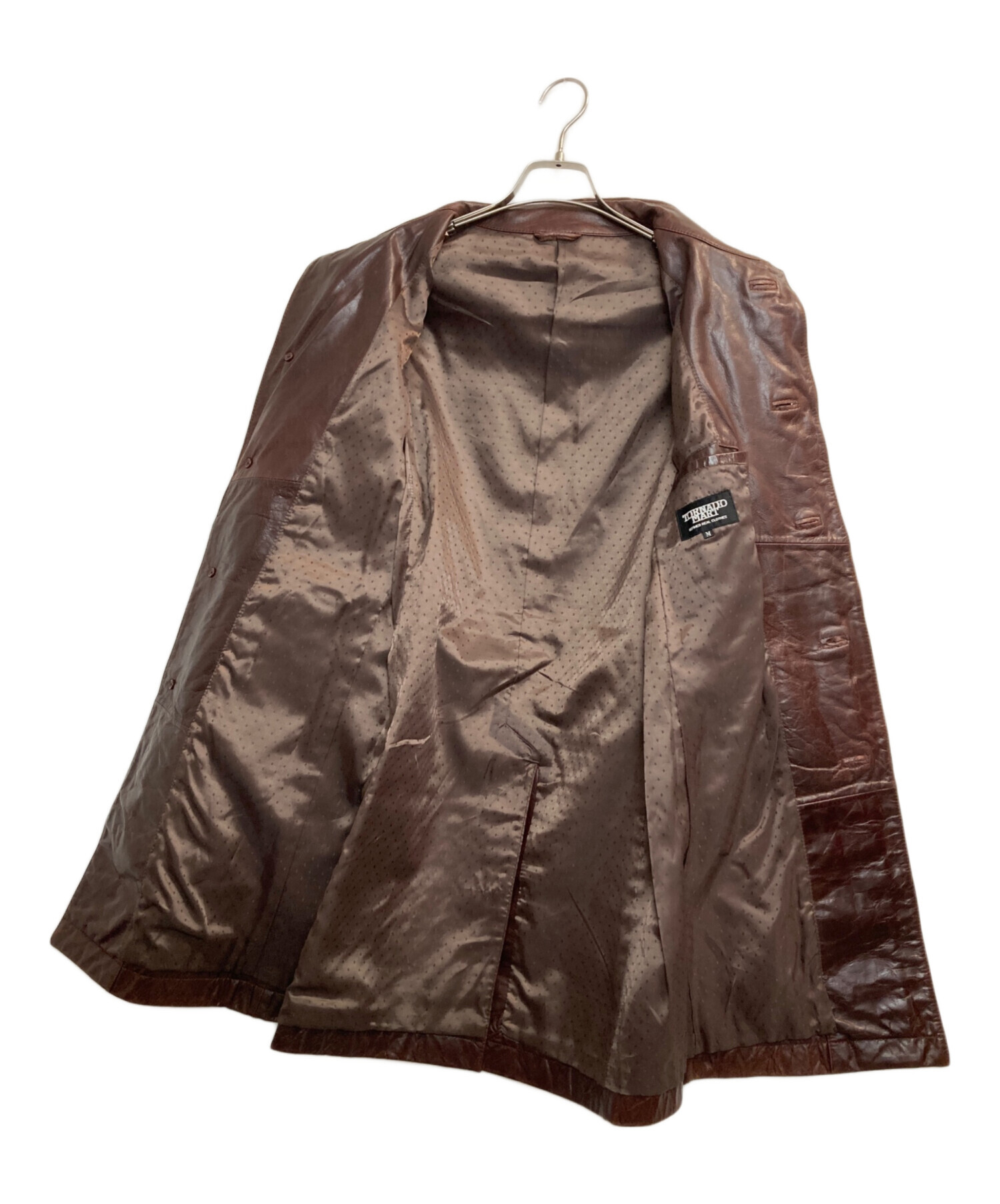 中古・古着通販】TORNADO MART (トルネードマート) レザーコート