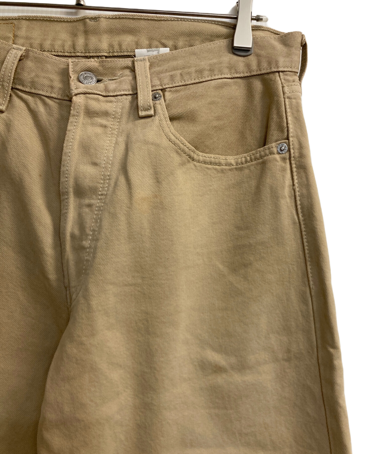 中古・古着通販】LEVI'S (リーバイス) デニムパンツ ベージュ サイズ