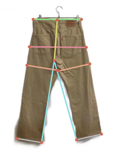 中古・古着通販】LEVI'S (リーバイス) デニムパンツ ベージュ サイズ