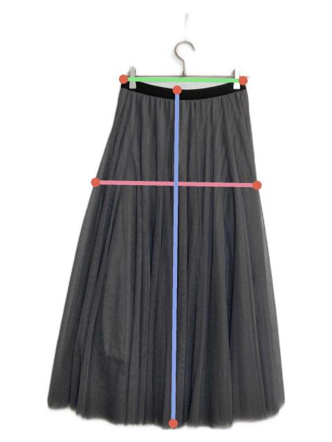 中古・古着通販】Anne Coquine (アンコキーヌ) チュールロングスカート