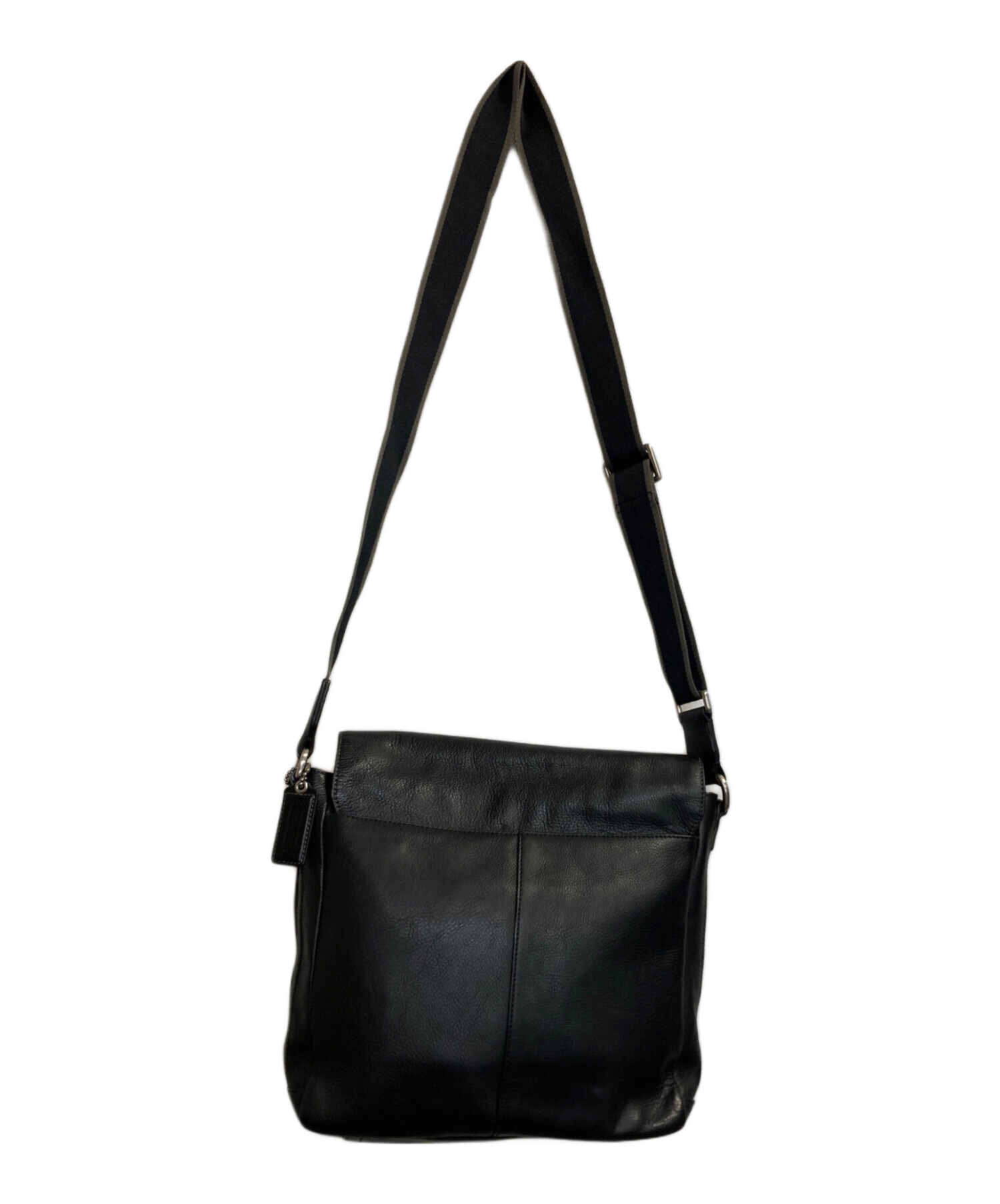 専用　COACH コーチ　ホルターネック　レザー　トップス 中古・古着通販】COACH (コーチ) レザーフラップショルダーバッグ