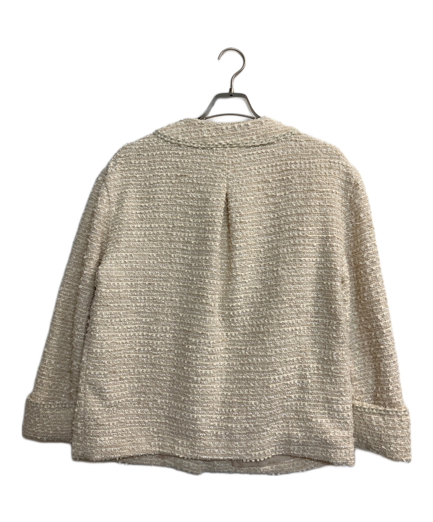 SNIDEL - タグ付き未使用品 snidel オーバーサイズツイードジャケット スカート 中古・古着通販】Snidel (スナイデル) オーバーサイズツイード