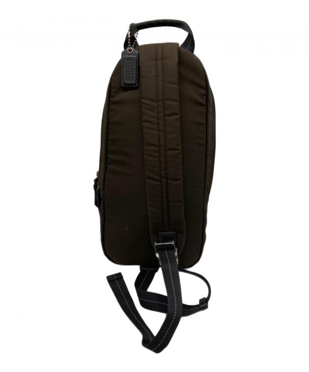中古・古着通販】COACH (コーチ) ボディーバッグ ブラックブラウン