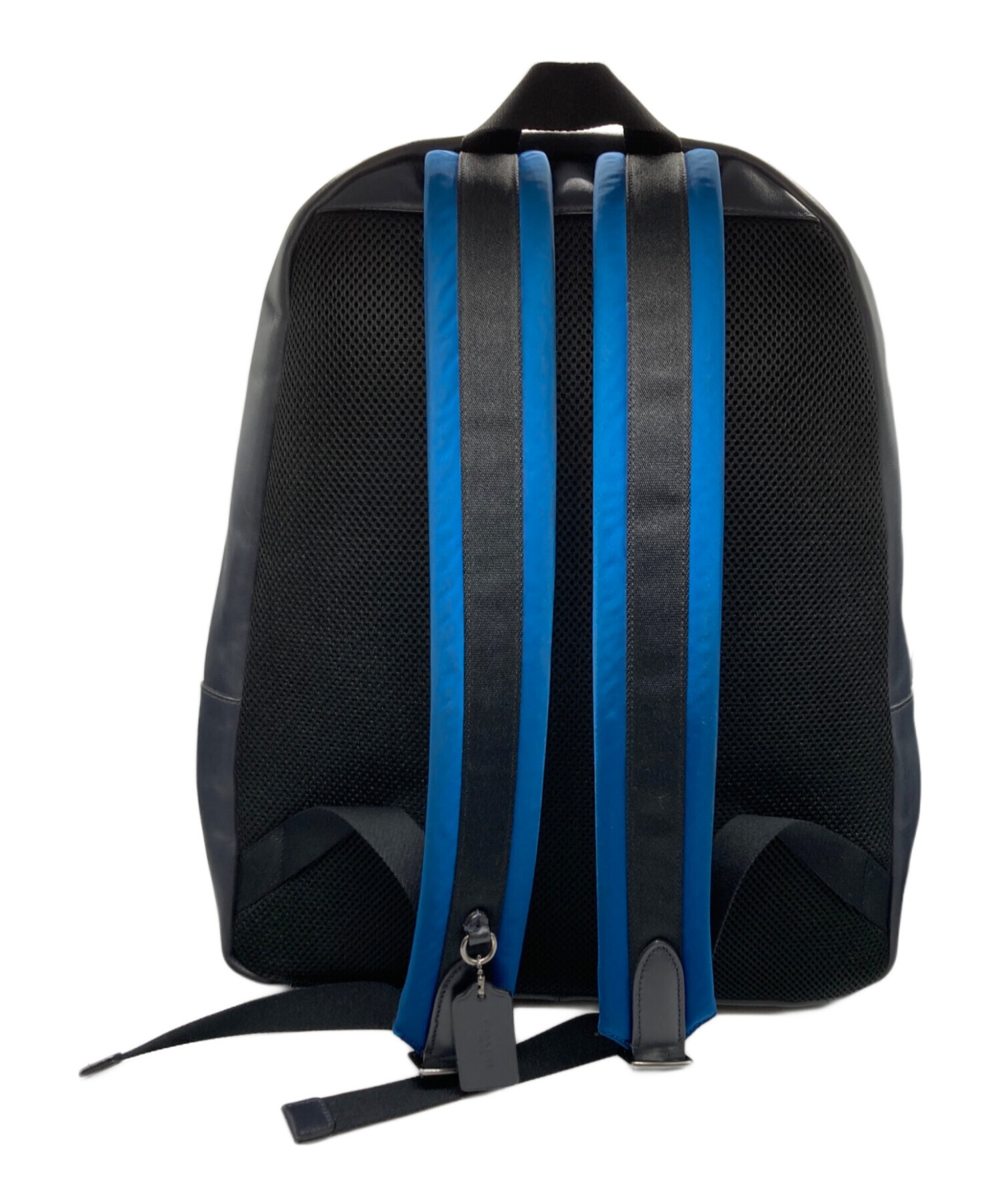 COACH 青色 リュック・バックパック 中古・古着通販】COACH (コーチ) リュック ネイビー×ブルー｜ブランド