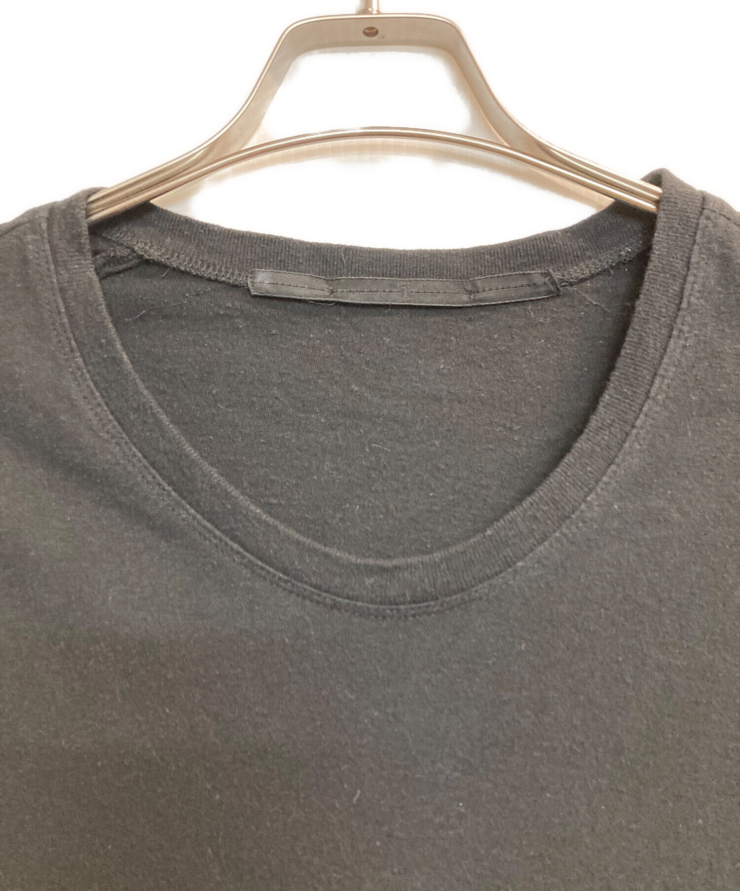 中古・古着通販】JULIUS (ユリウス) ロングカットソー ブラック サイズ 