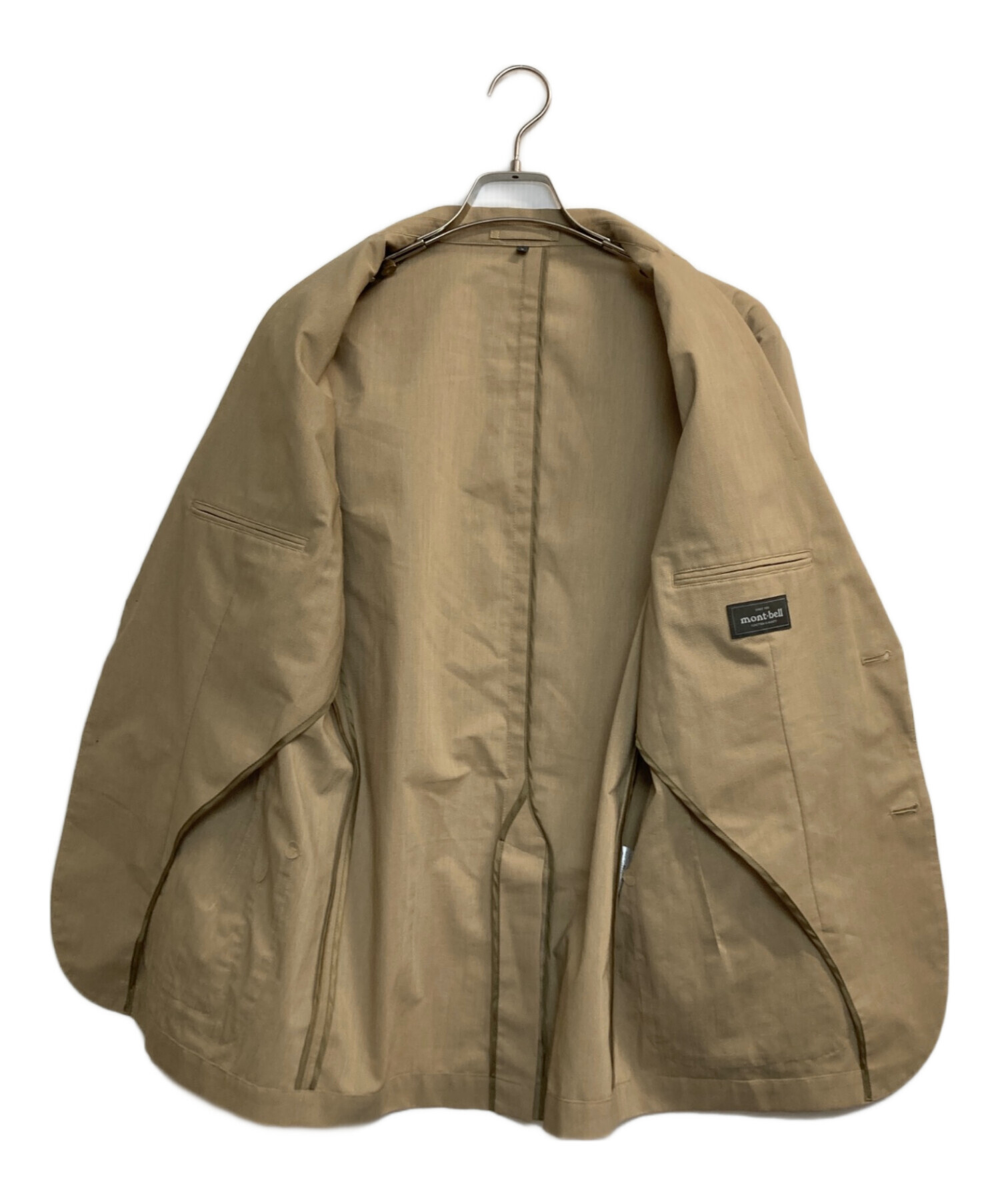 mont-bell フィッシングジャケット ベージュ 中古・古着通販】mont-bell (モンベル) トラベル ブリーズジャケット