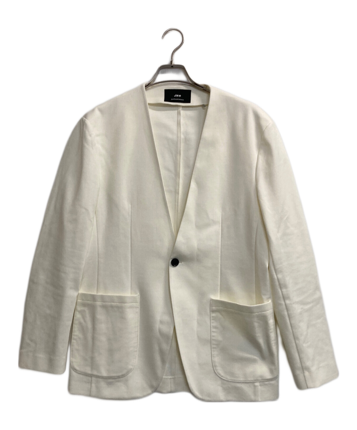 中古・古着通販】JH+ junhashimoto (---) NON COLLAR CUT JACKET