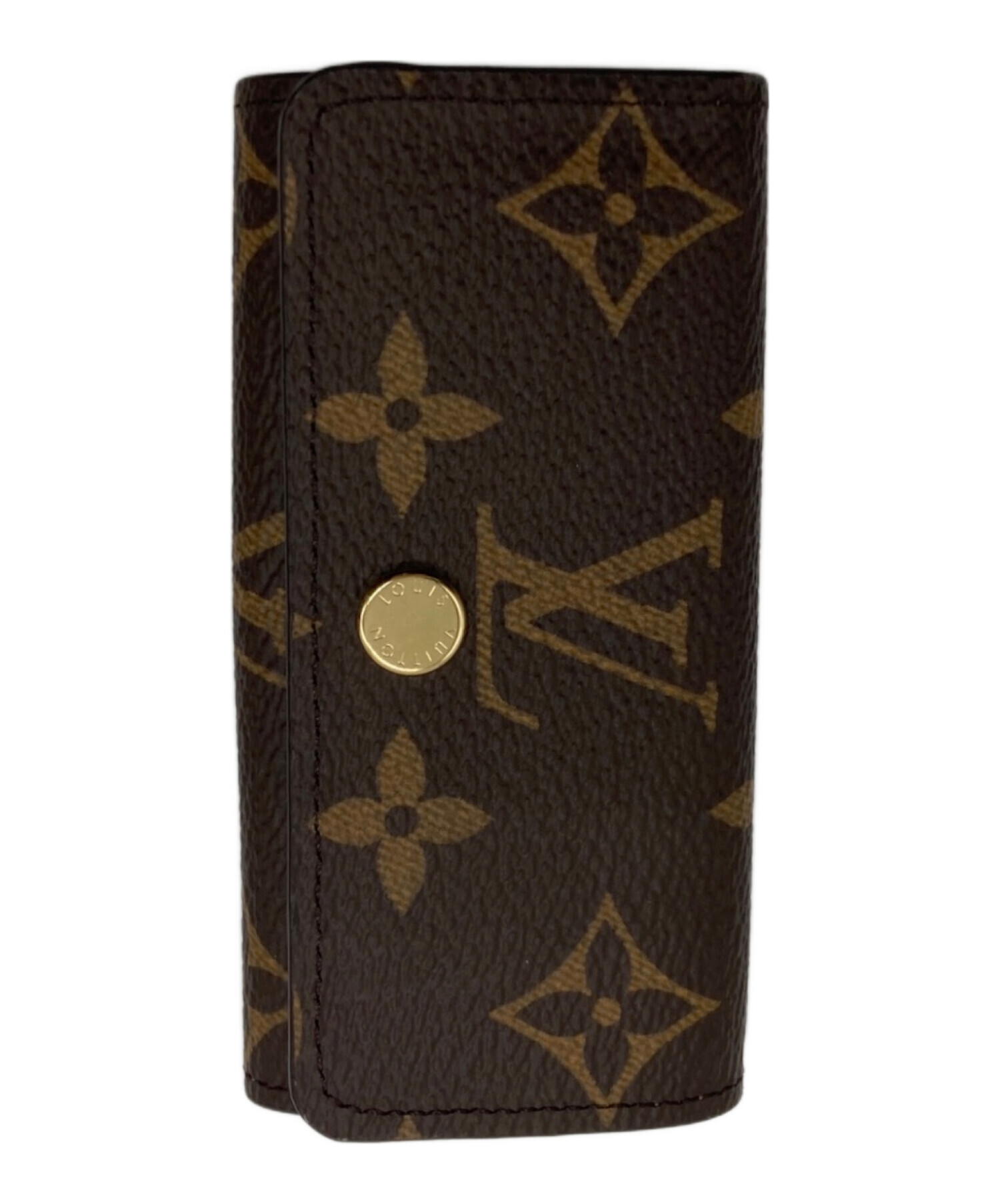 【正規品】Louis Vuitton ブラウン キーケース 中古・古着通販】LOUIS VUITTON (ルイ ヴィトン) キーケース ブラウン