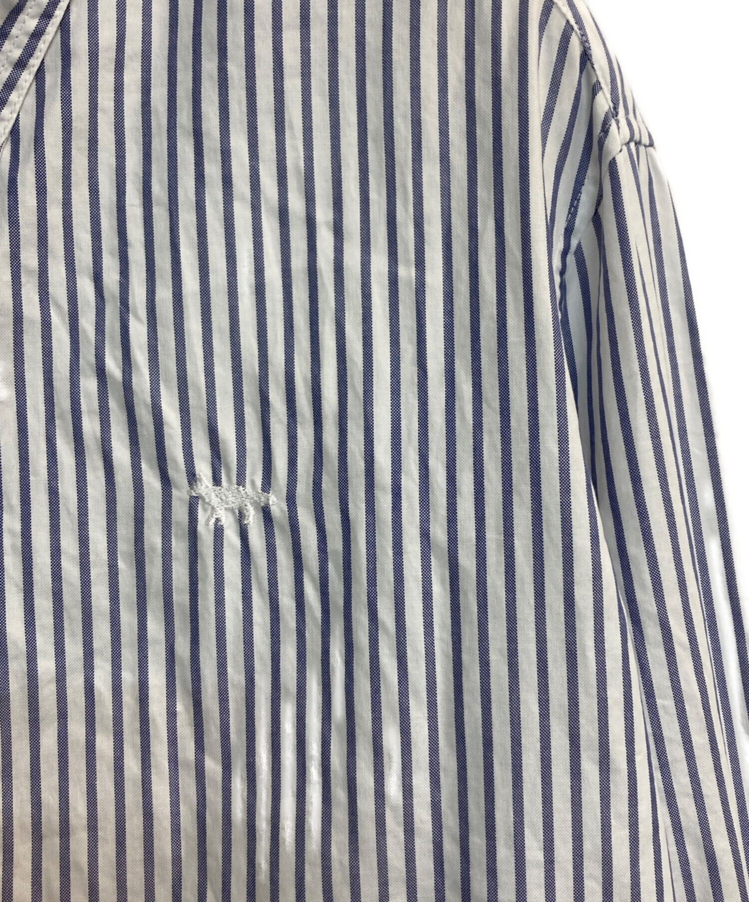 中古・古着通販】MAISON KITSUNE (メゾンキツネ) ストライプシャツ